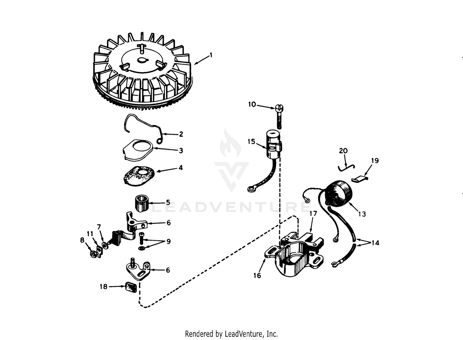 Magneto No. 610793a