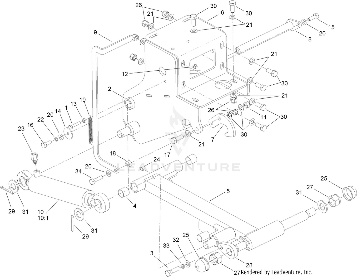 Centre Frame Assembly