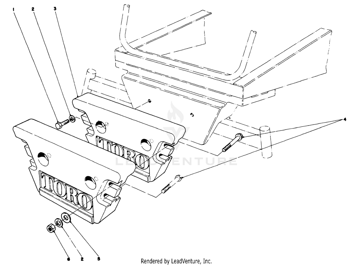 Rear Weight Kit Model No. 24-5780 (optional)