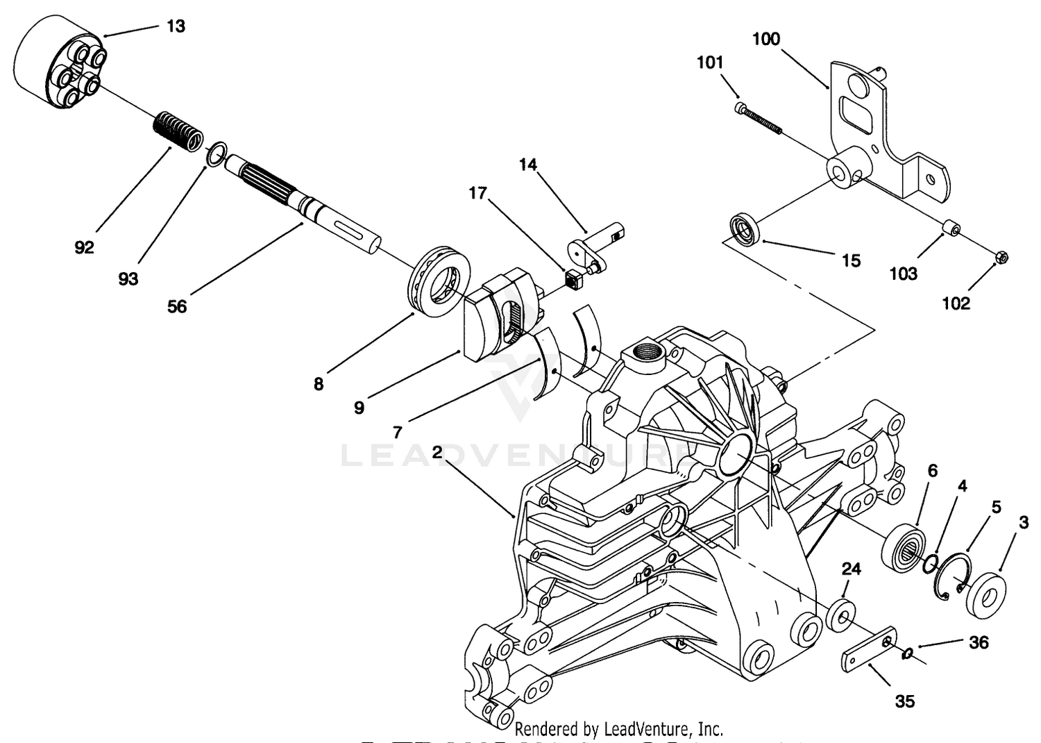 Hydro Transaxle Assembly