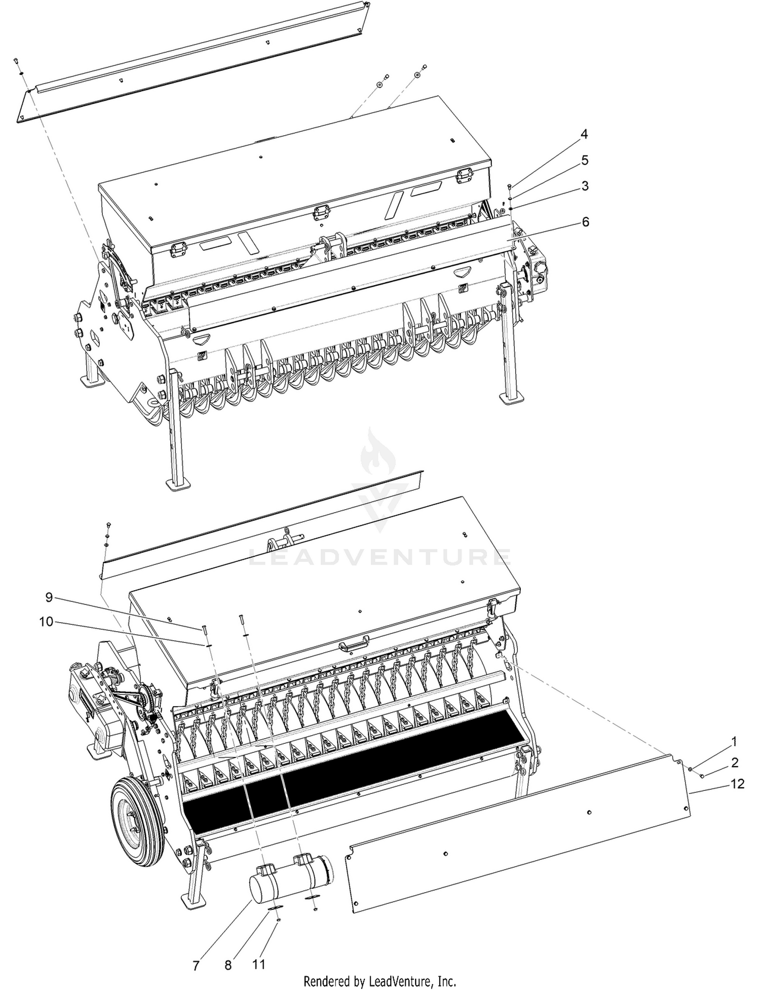 Cover and Toolbox Assembly