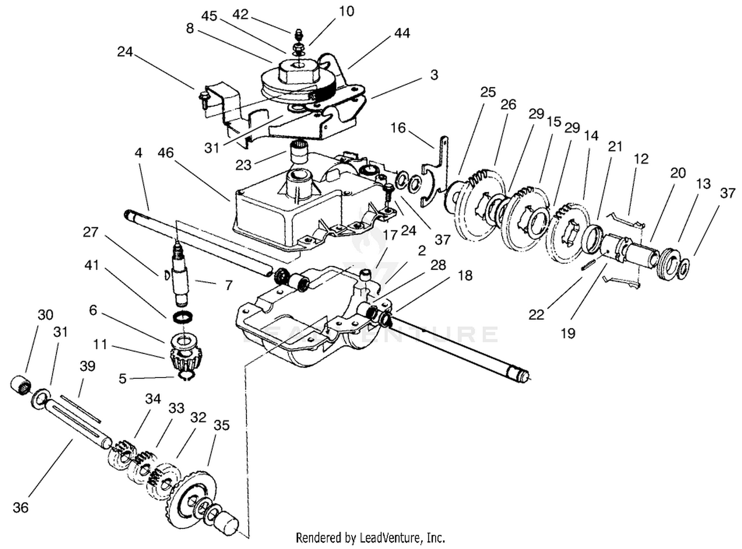 Gear Case Assembly
