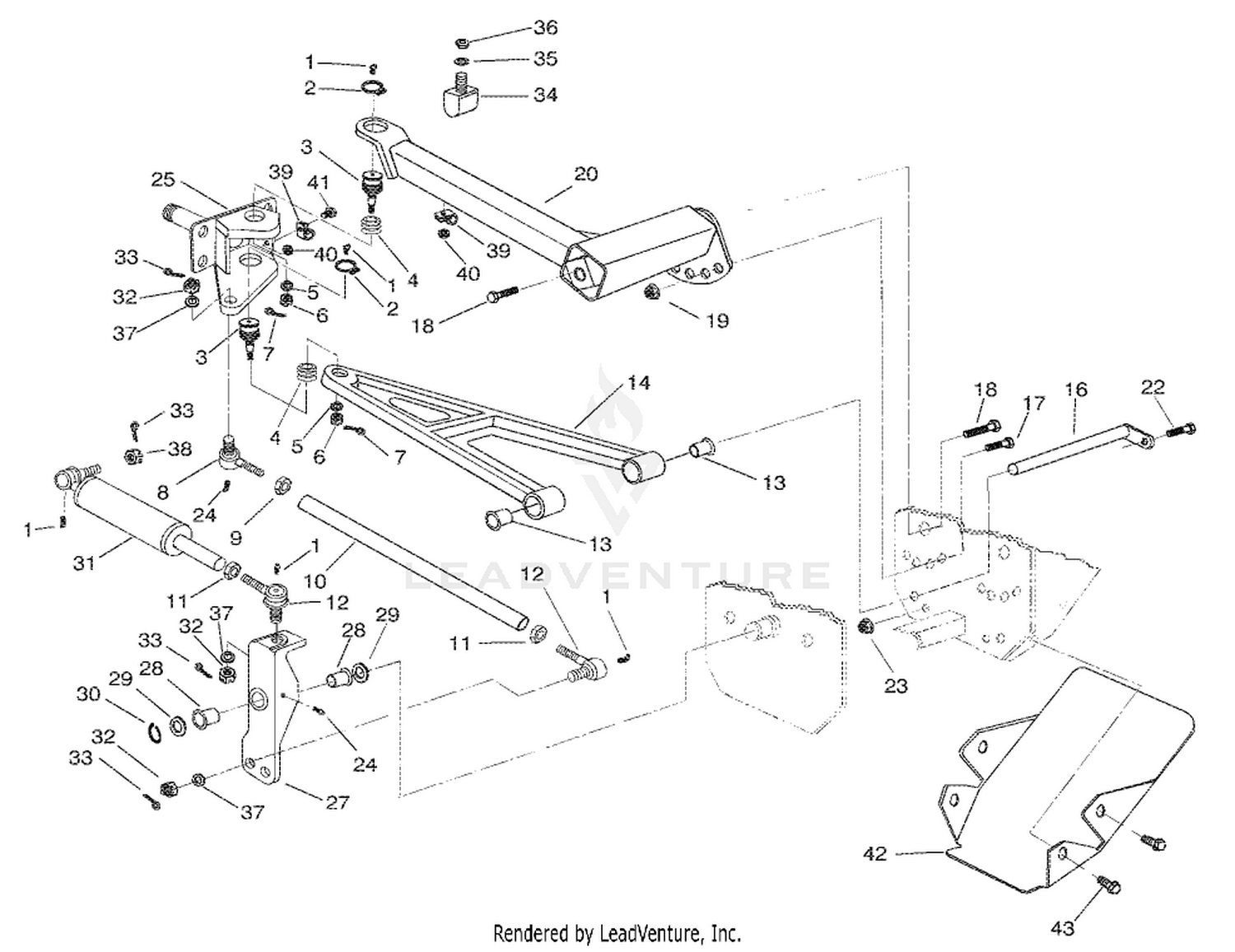 FRONT SUSPENSION ASM