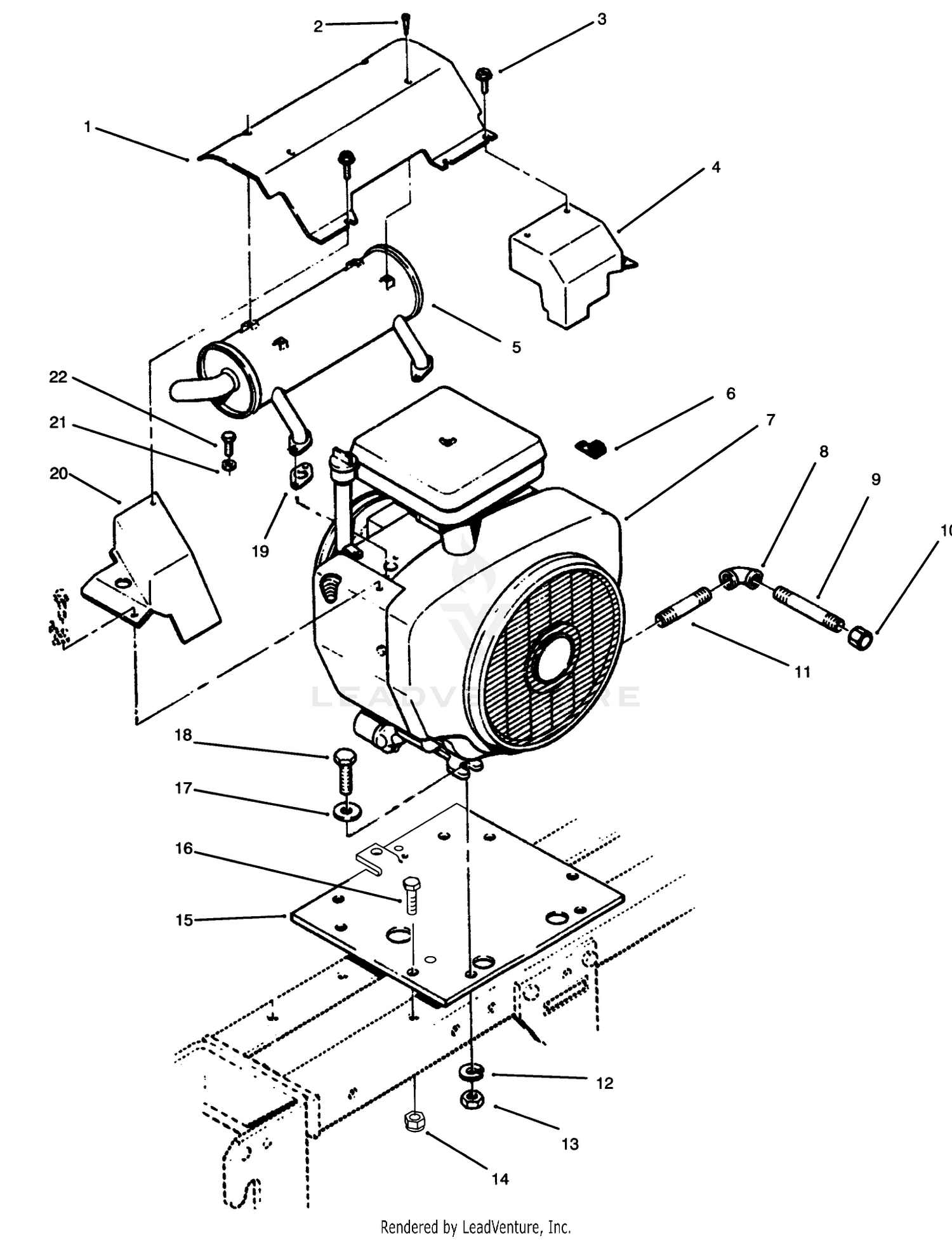 Engine And Exhaust