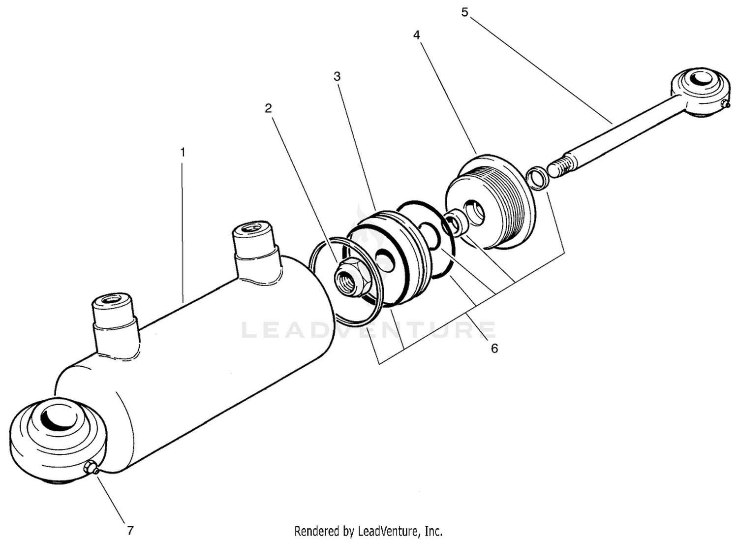 Hydraulic Cylinder No. 83-5030