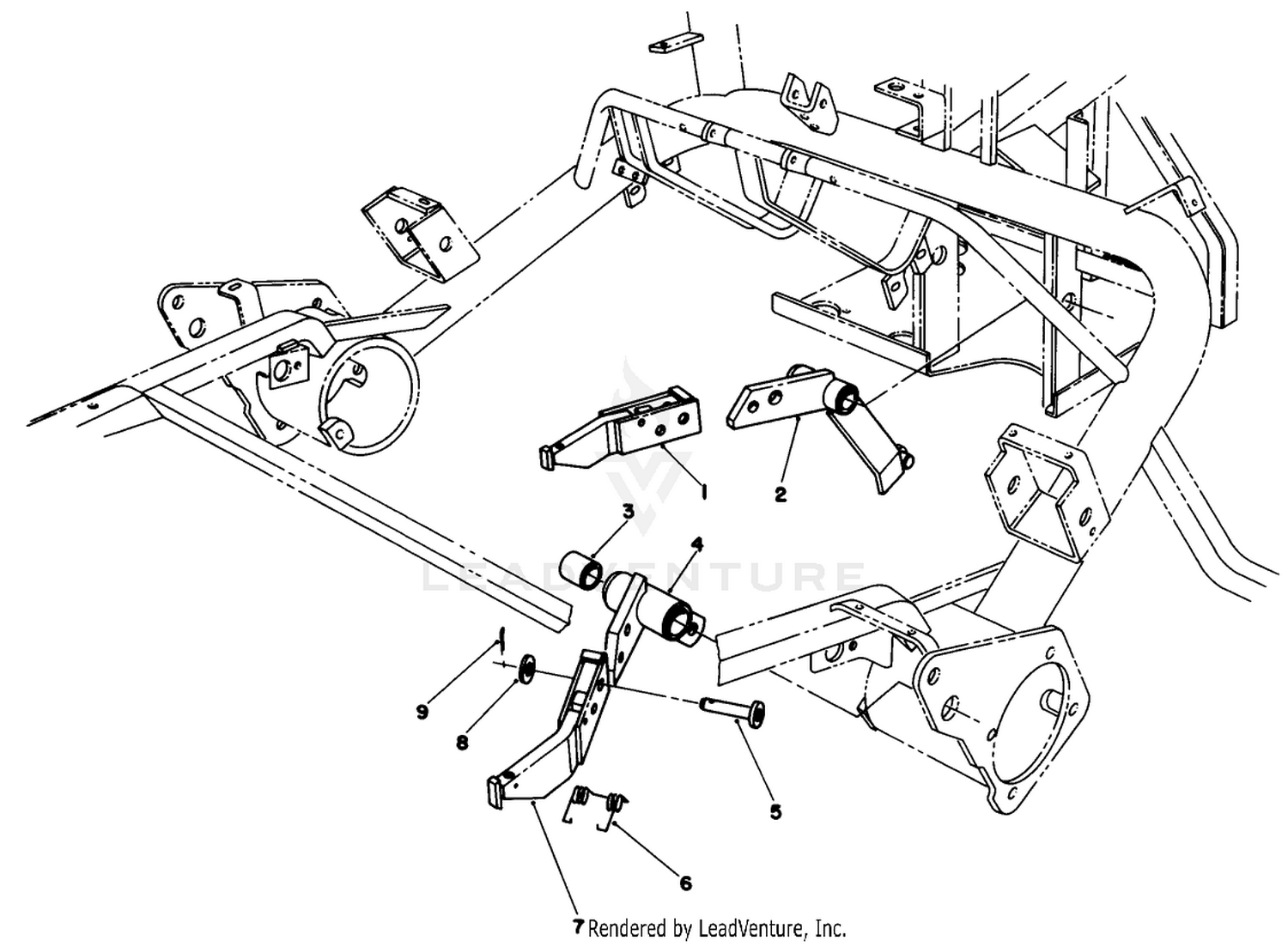Fairway Lift Arm Kit No. 57-7770 (optional)