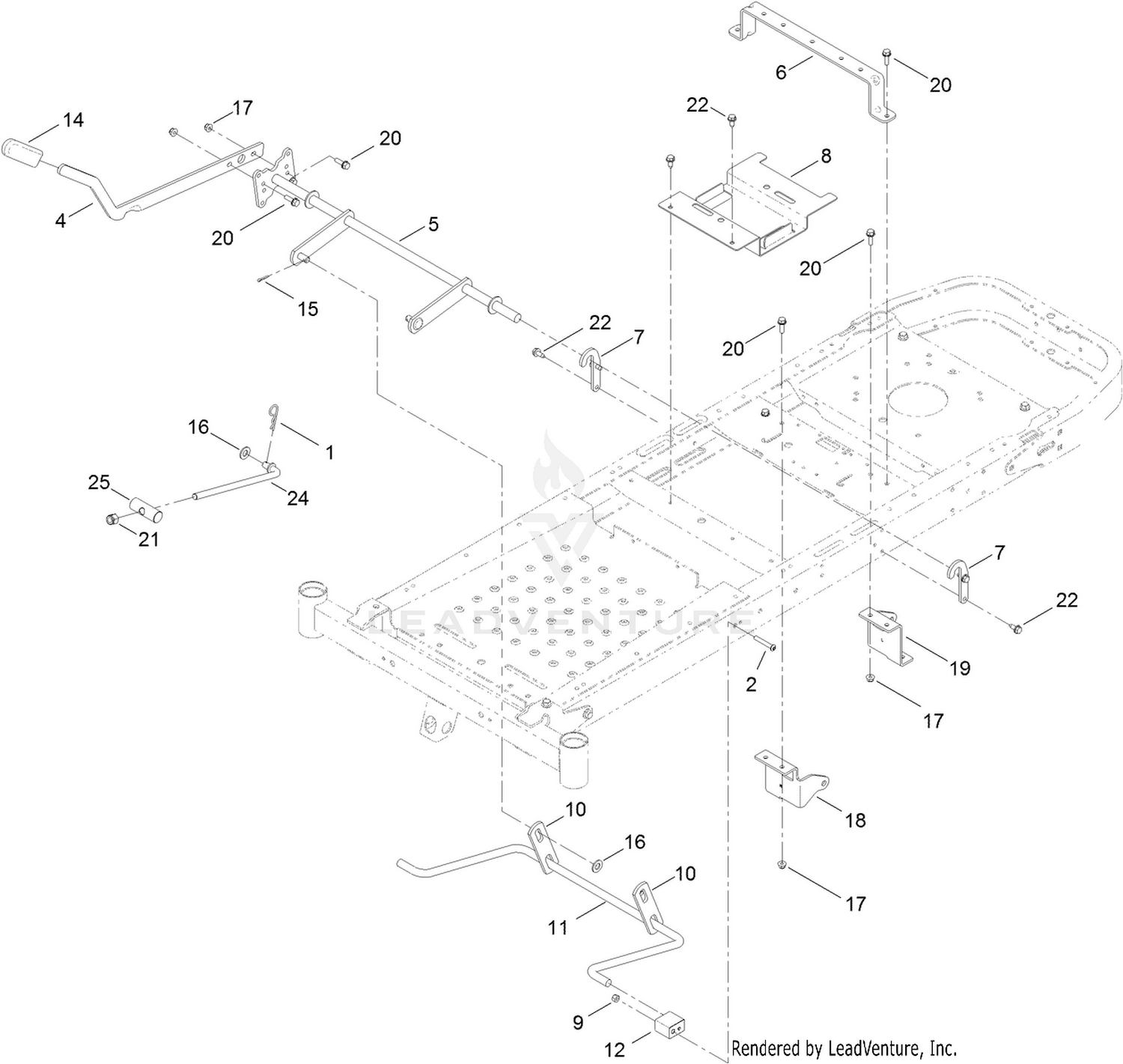 Deck Lift Assembly
