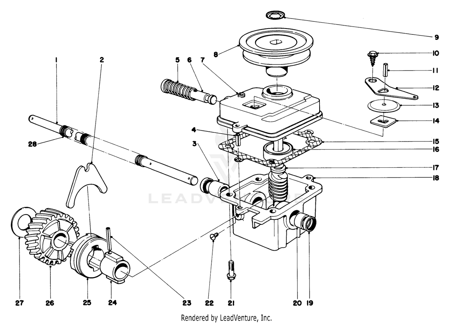Gear Case Assembly Model 18060
