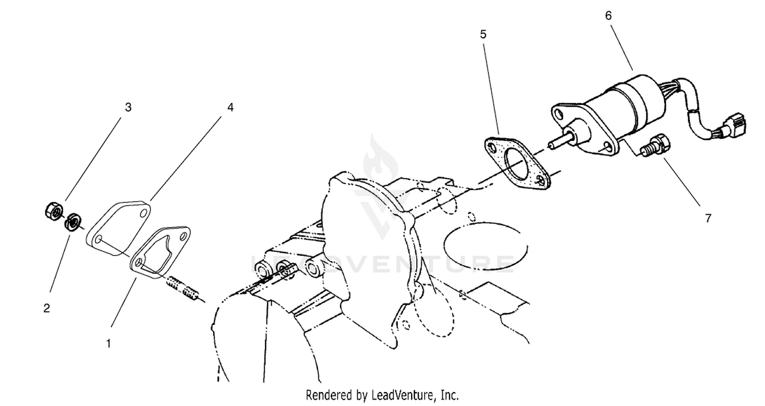 Stop Solenoid and Fuel Pump Assembly
