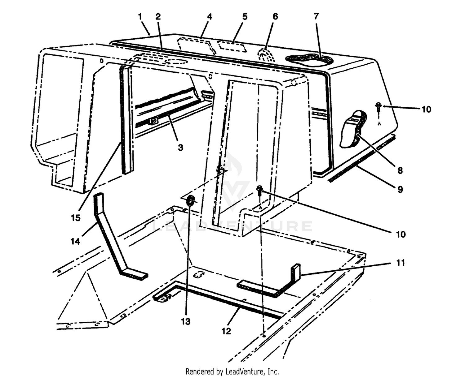 Rear Canopy Assembly