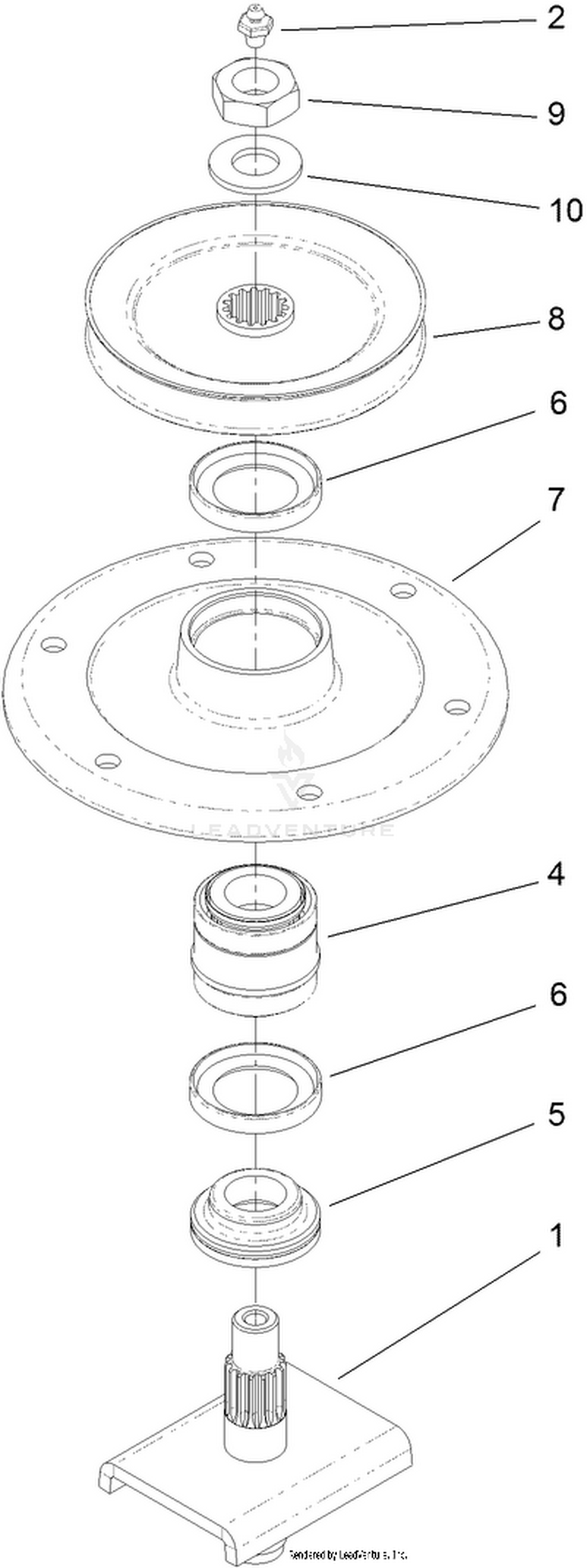 Spindle Assembly No. 44-6370
