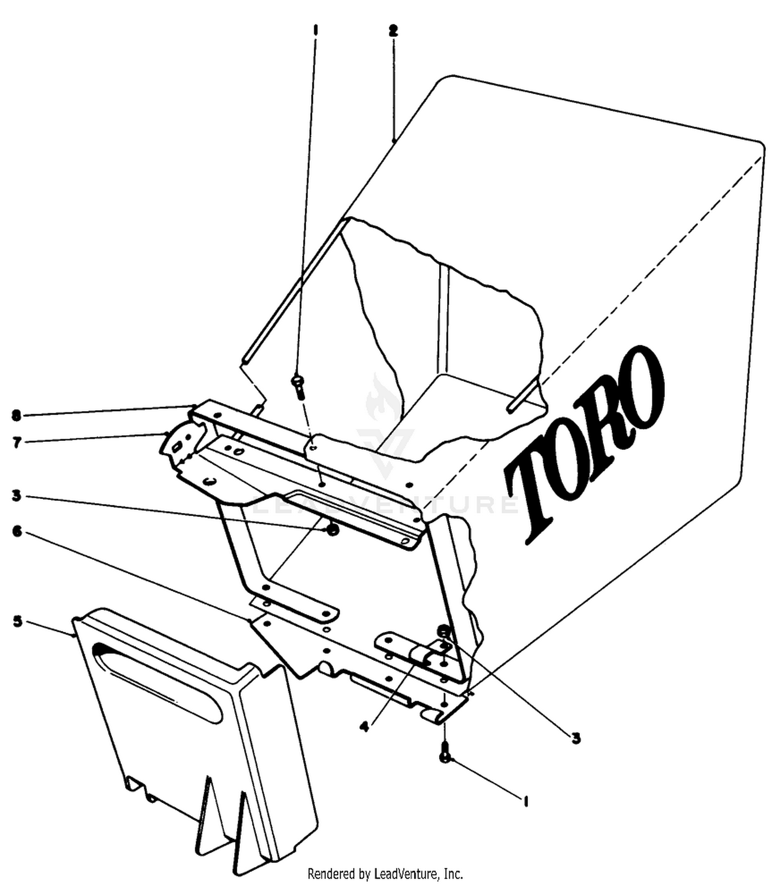 Grass Bag Assembly