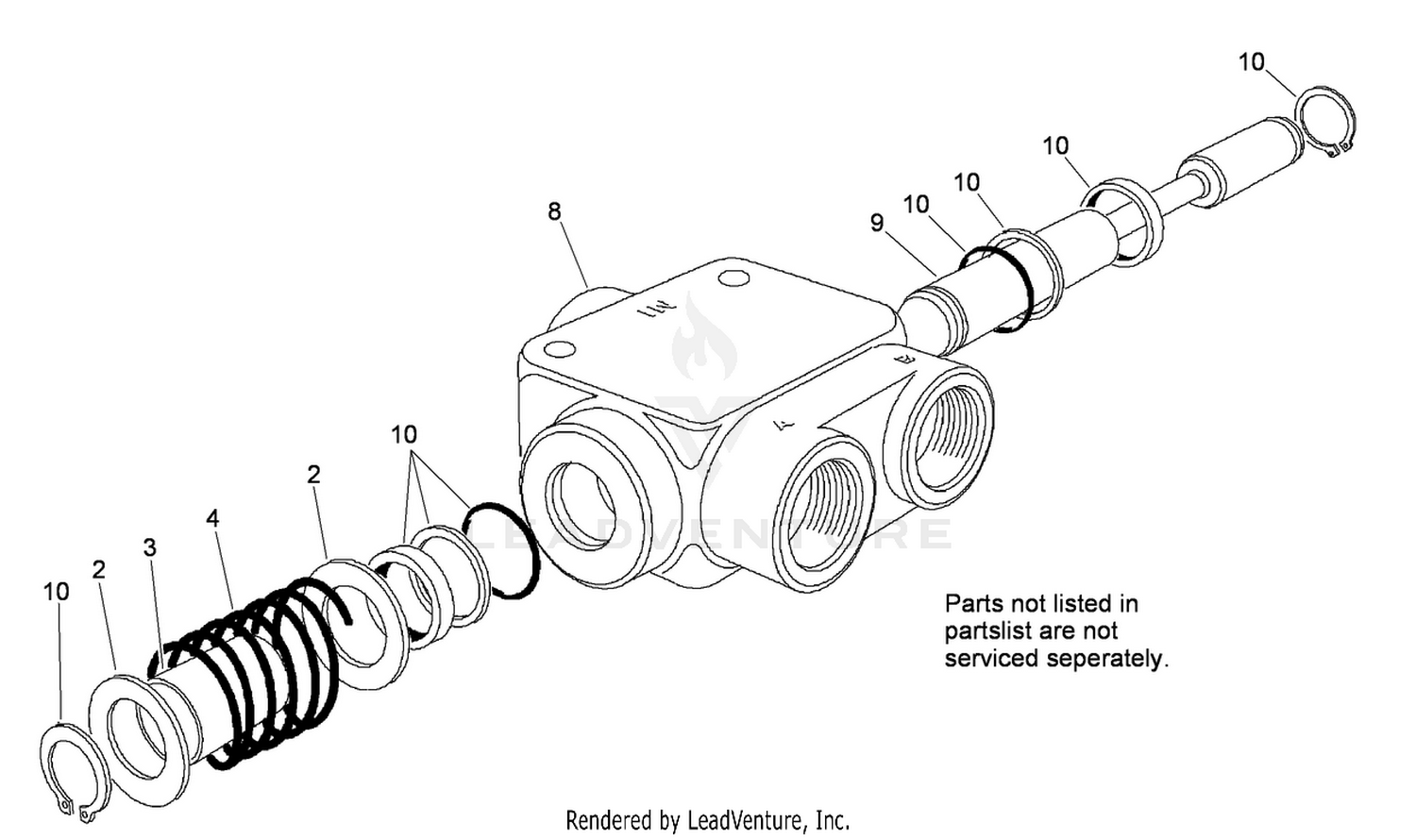 Reel Shut-Off Valve Assembly No. 58-5460