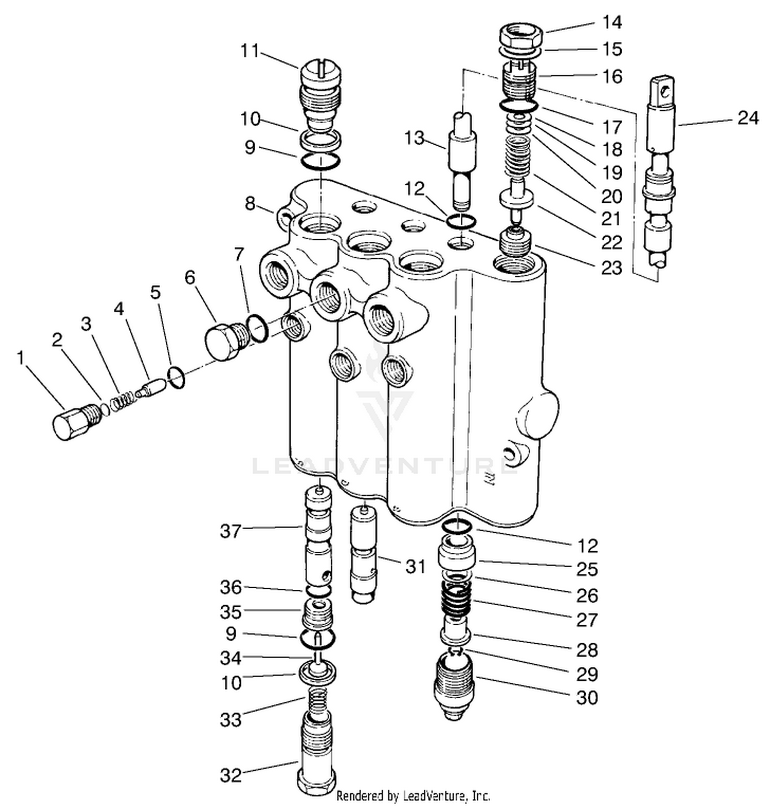Lift Valve Assembly No. 92-1398