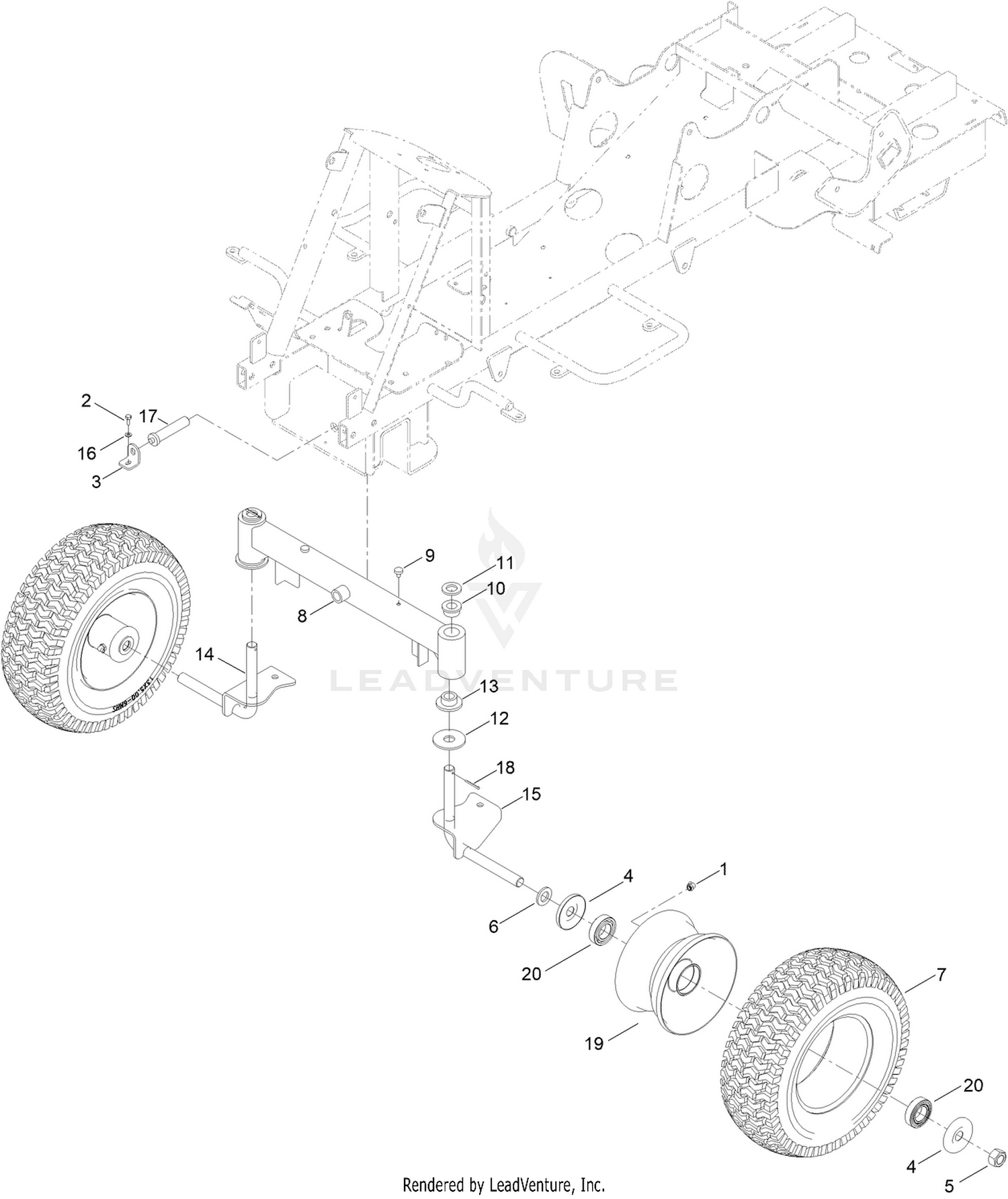 Front Axle Assembly
