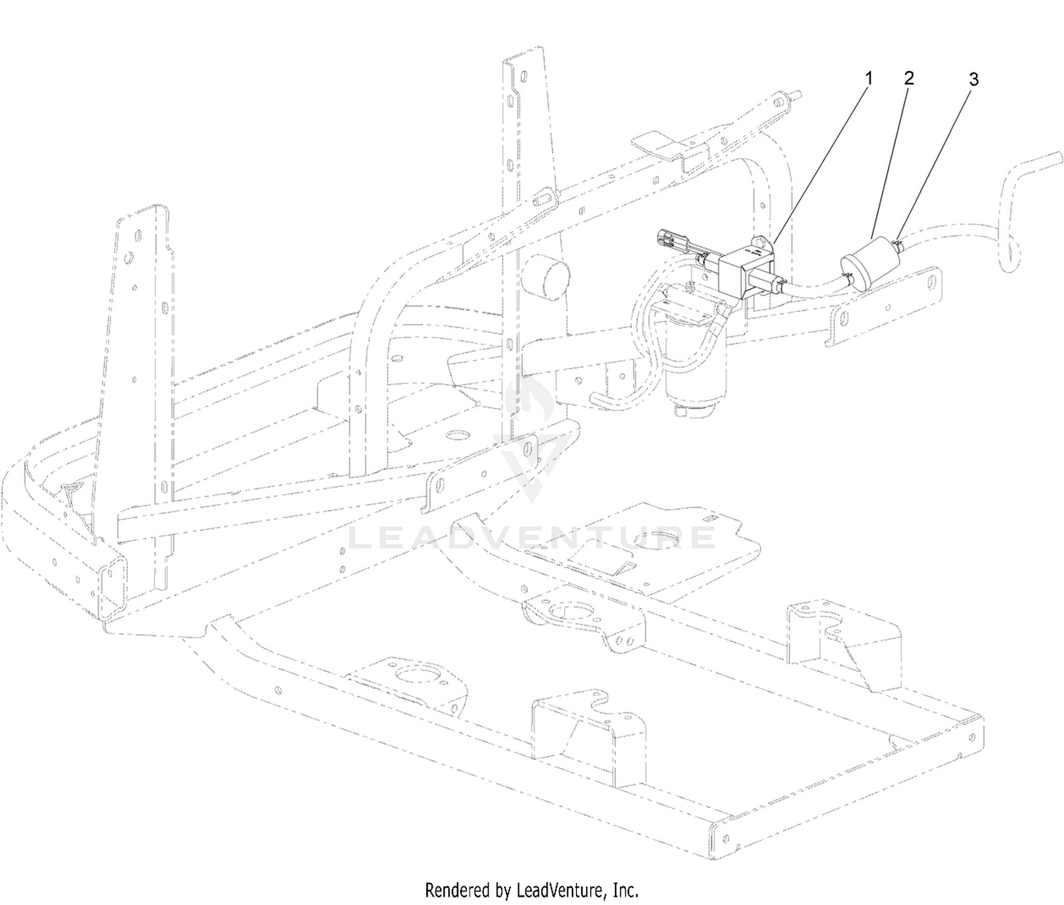 Fuel Pump Replacement Kit Assembly 144-4020  Groundsmaster 360