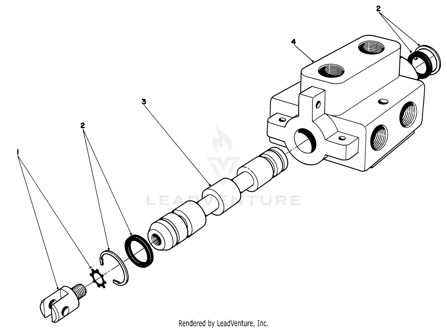 Double Selector Valve Assembly No. 47-6940