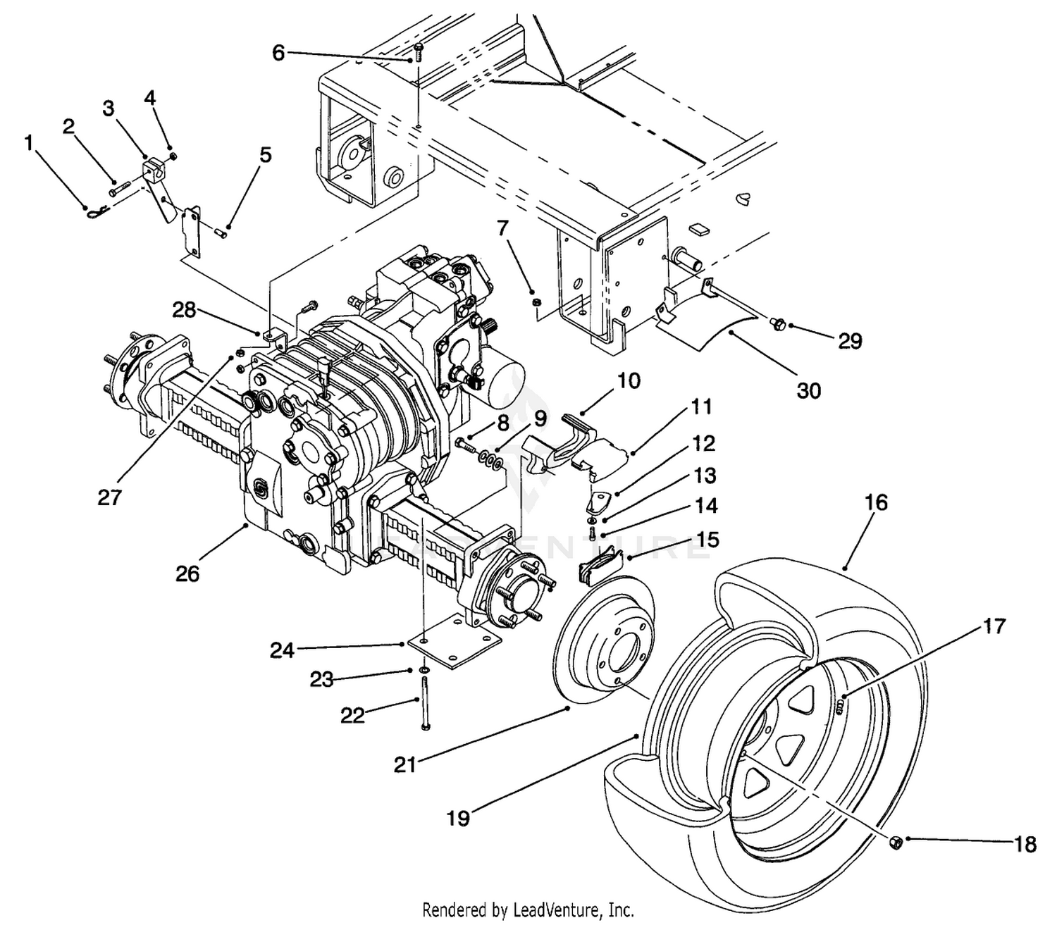 Front Axle Assembly
