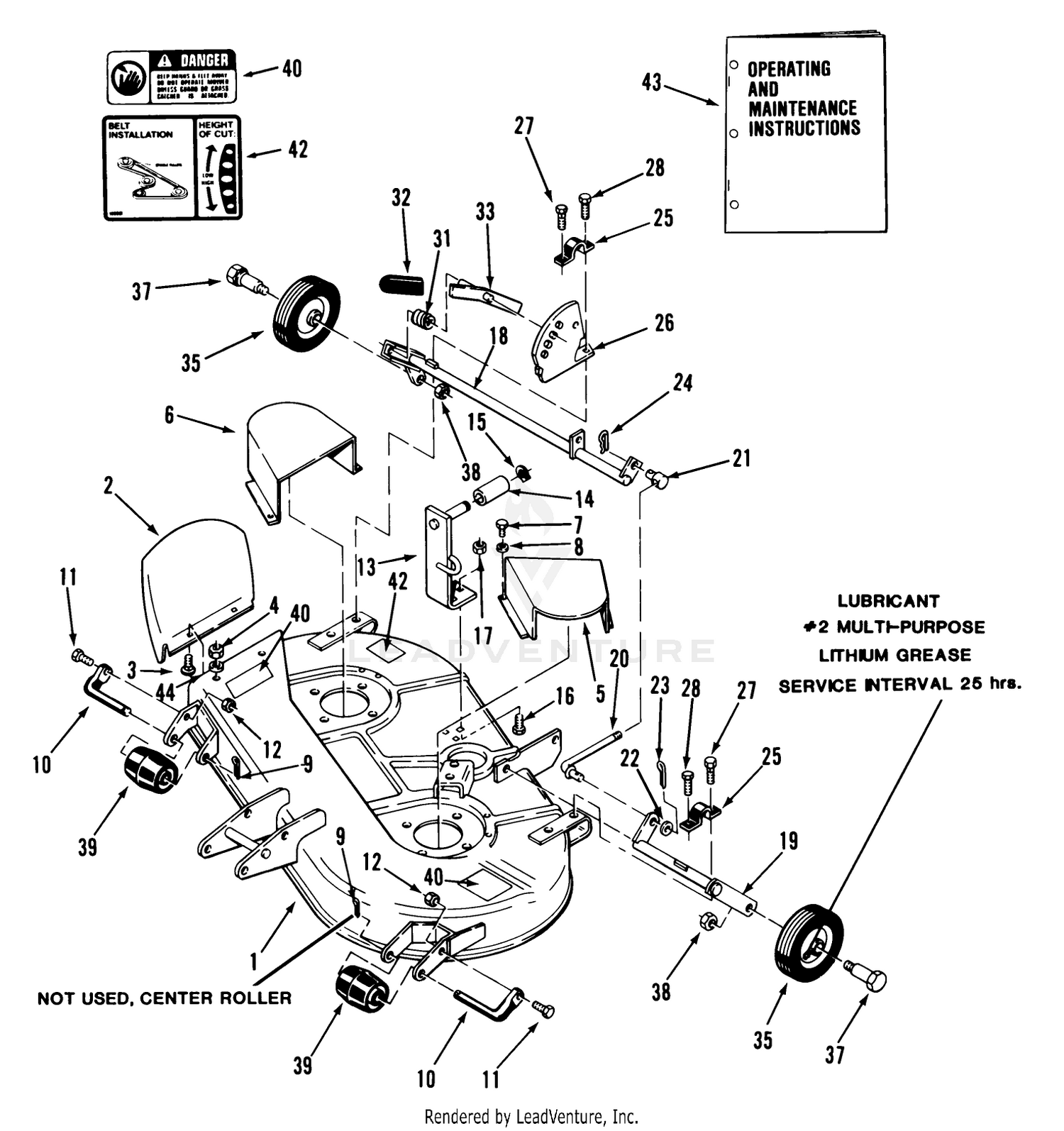 Side Discharge Mower-37 In. (94 Cm) (vehicle Identification Number 05-37ms06)