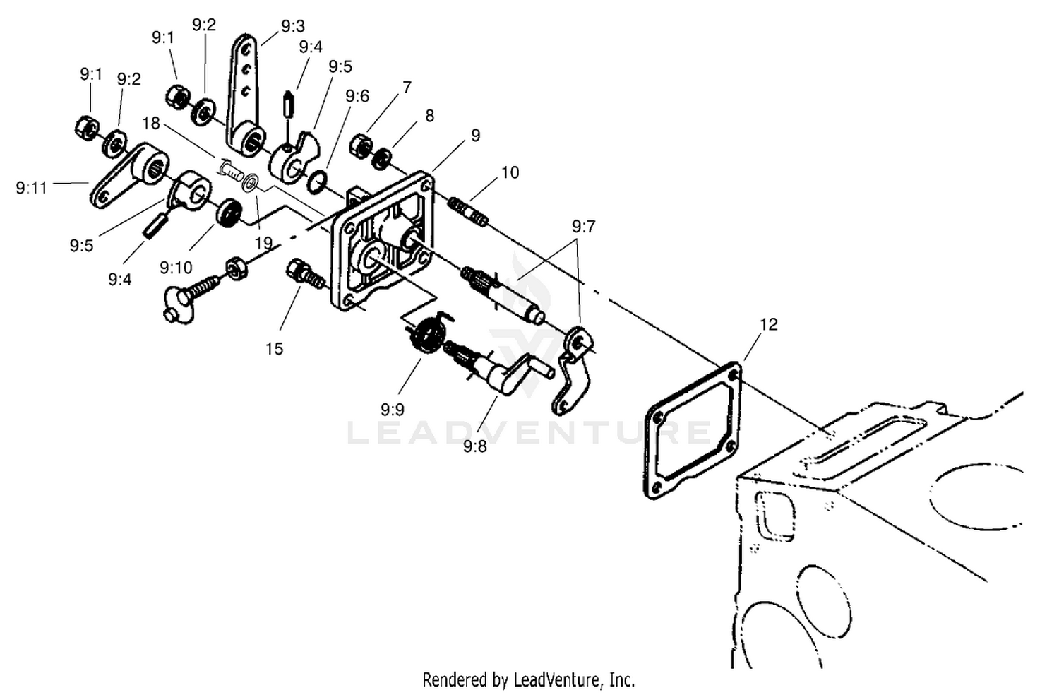 Speed Control Plate Assembly