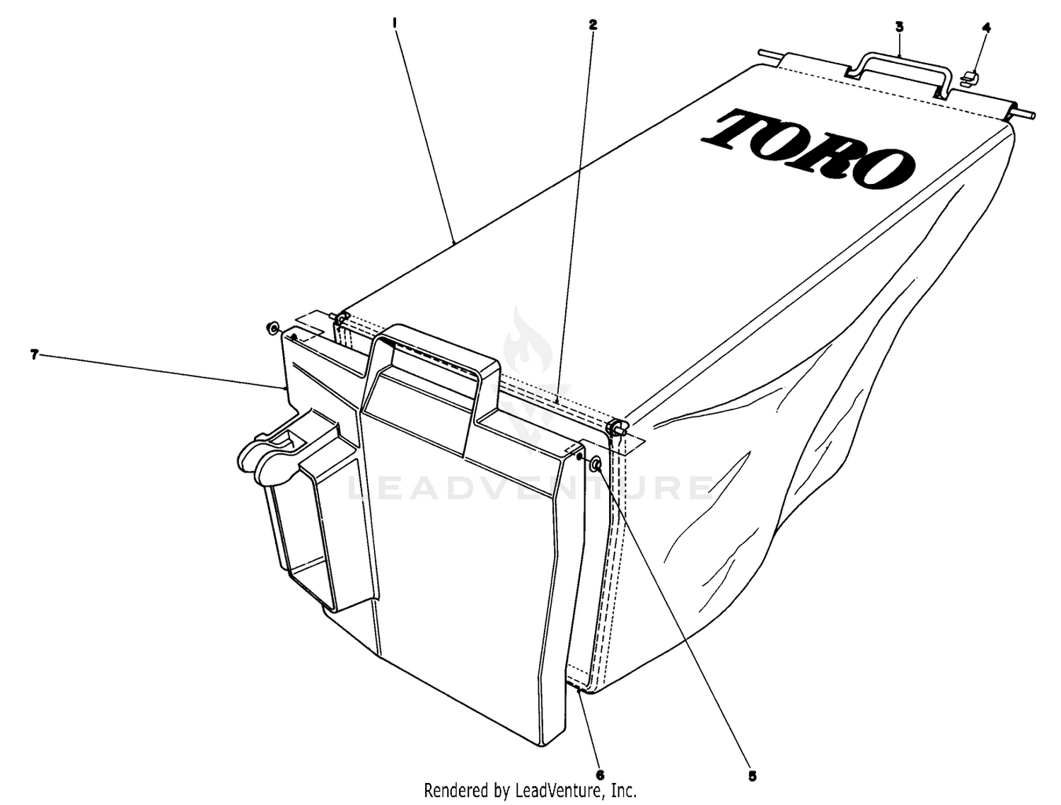 Grass Bag Assembly