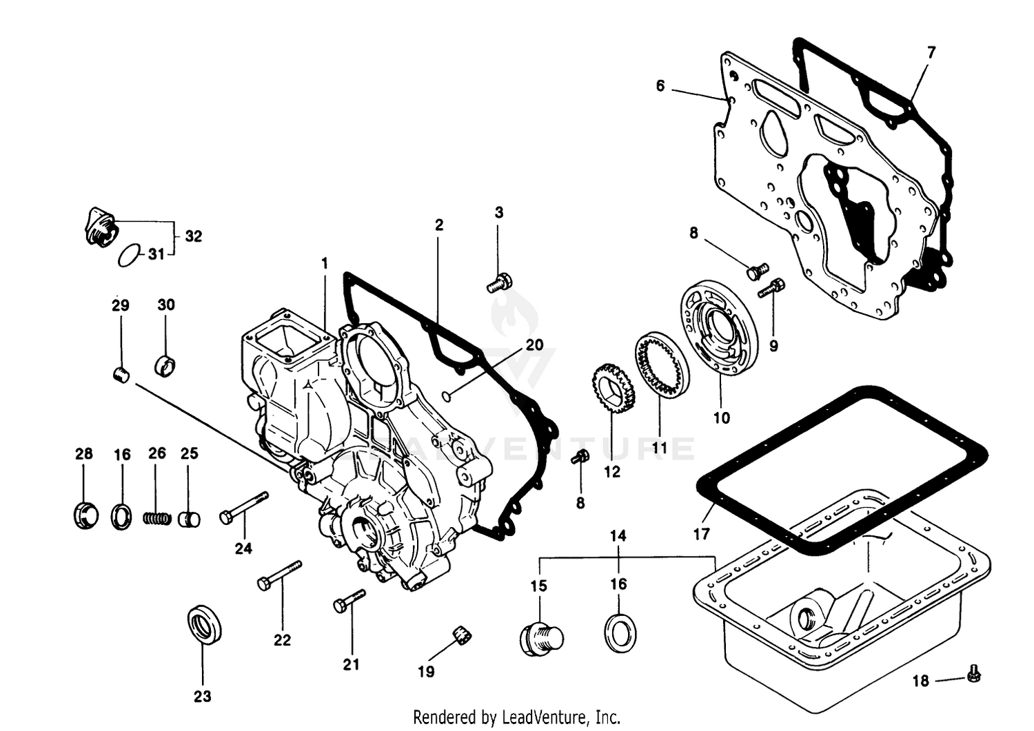 Crankcase Assembly