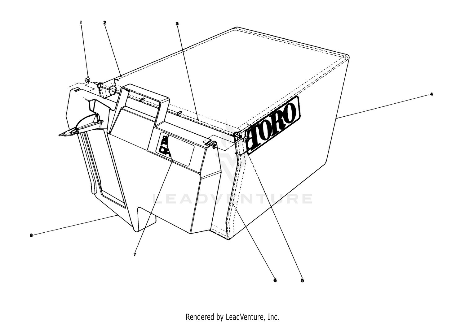 Grass Bag Assembly No. 11-0189