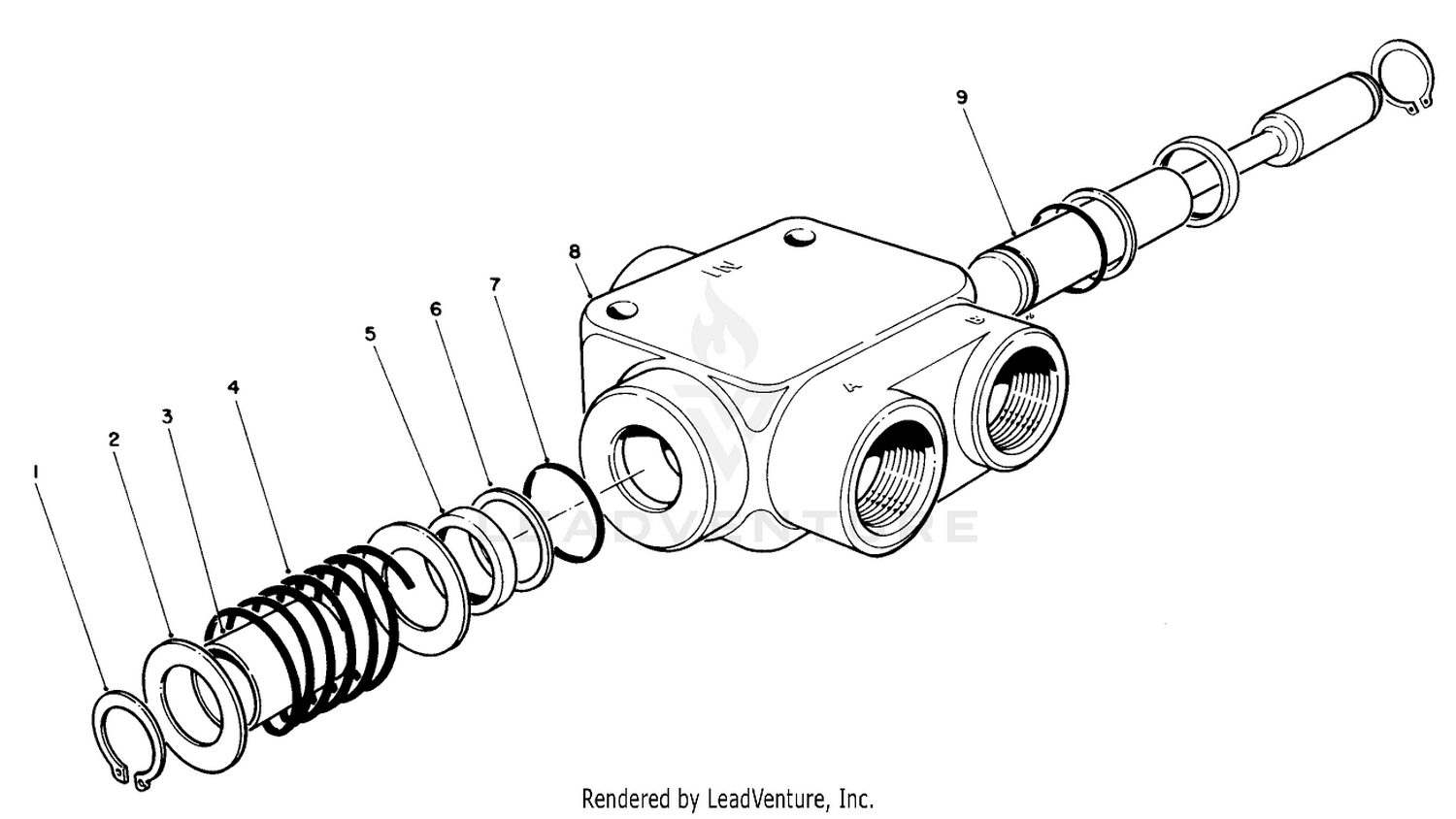 Reel Shut-Off Valve No. 58-5460
