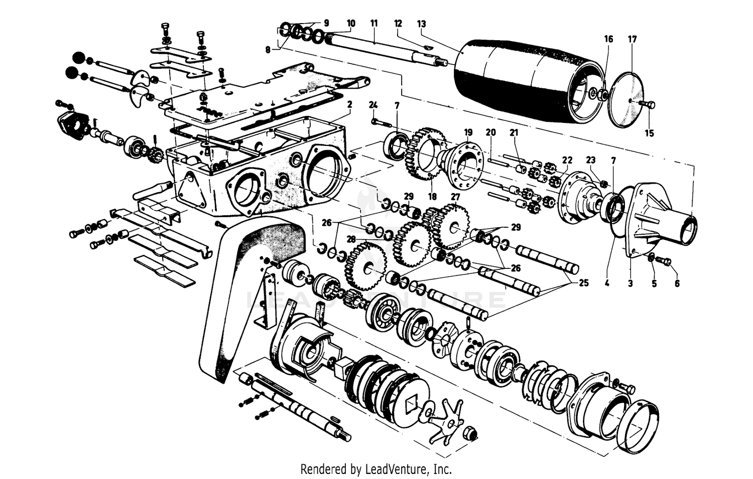 Transmission Case Assembly