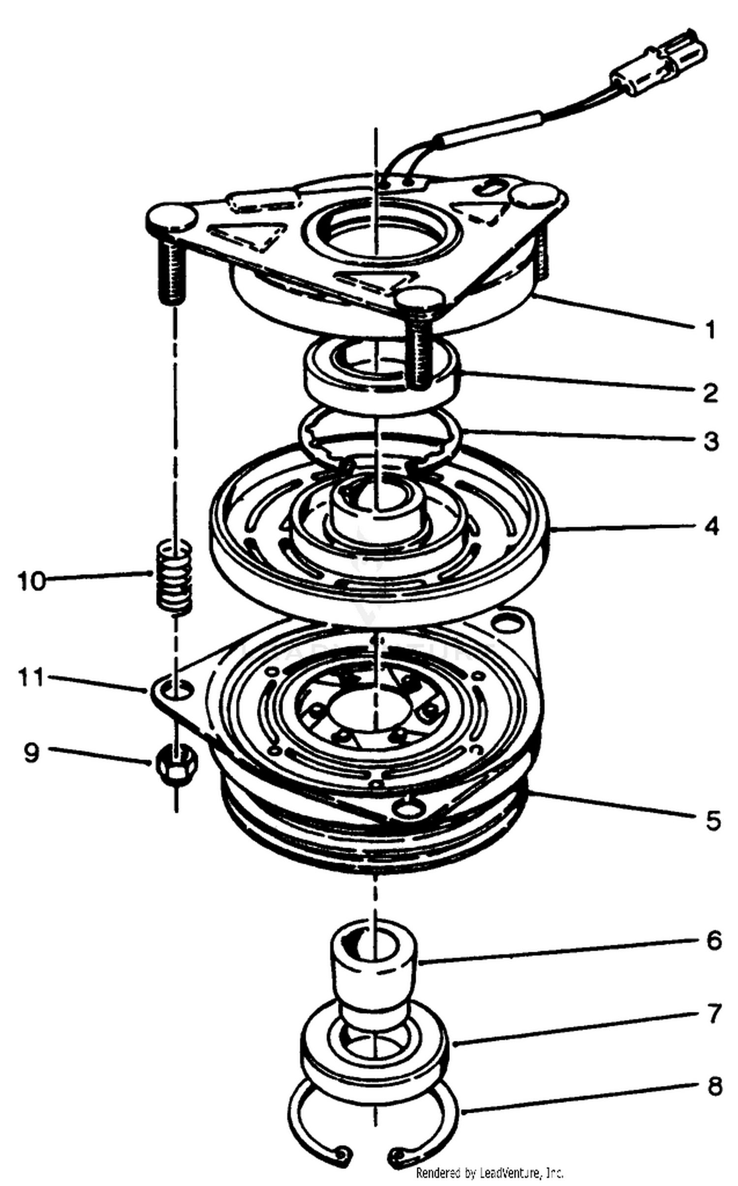 Clutch Assembly No. 86-1710