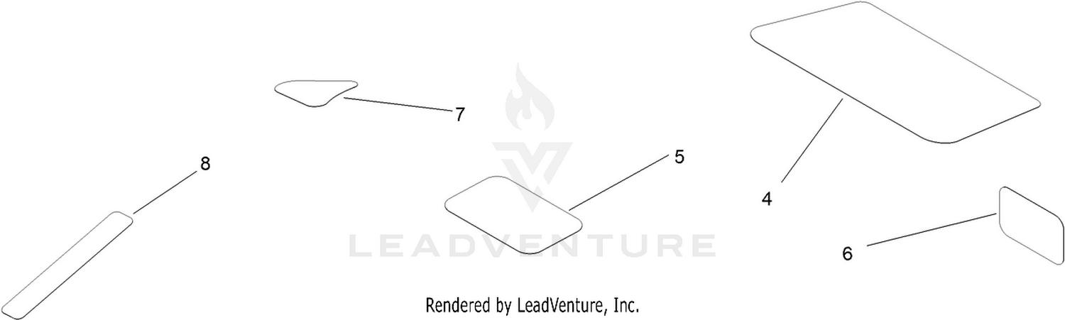 Model Specific Decal Assembly
