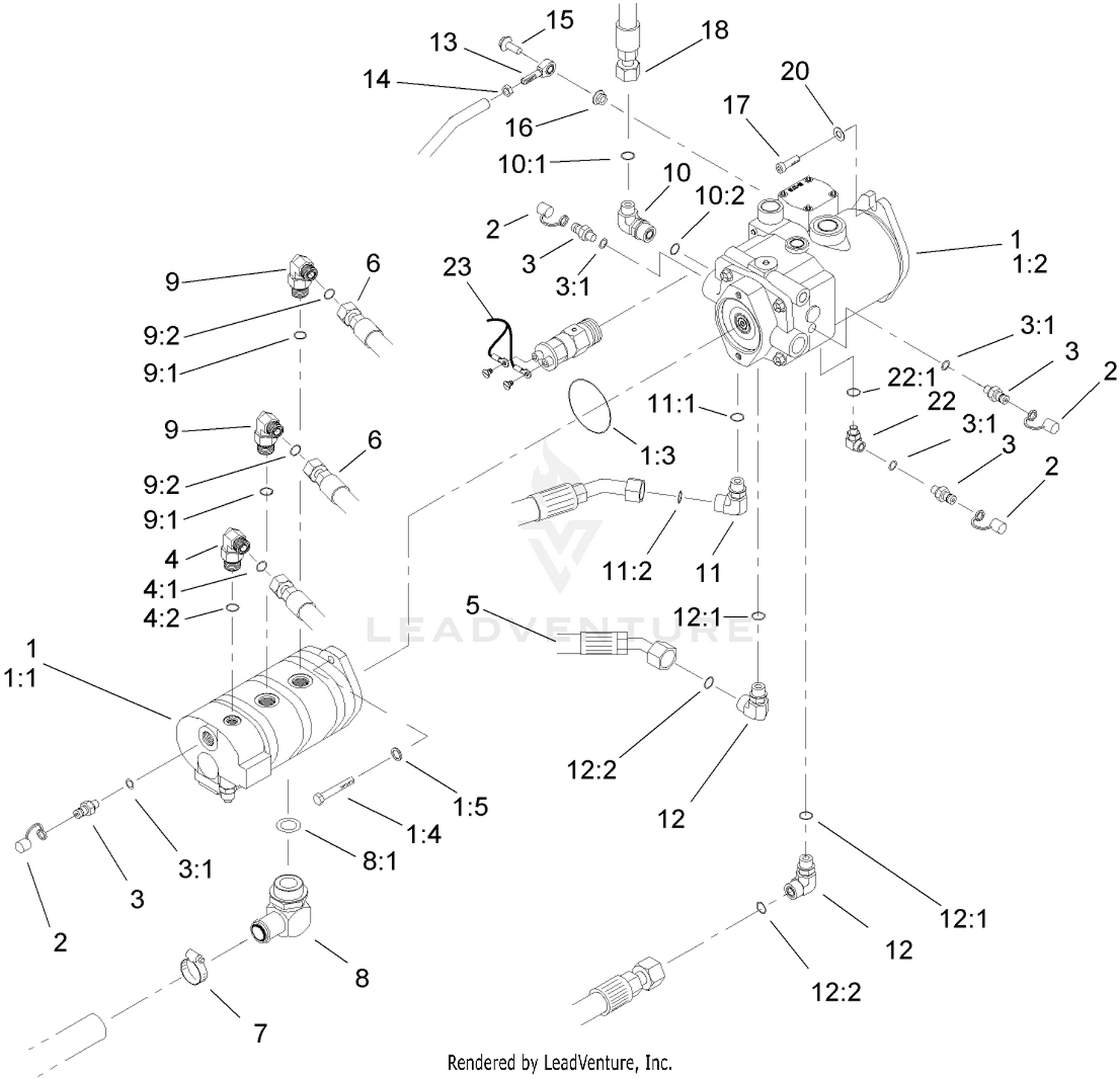 Hydraulic Pump Installation