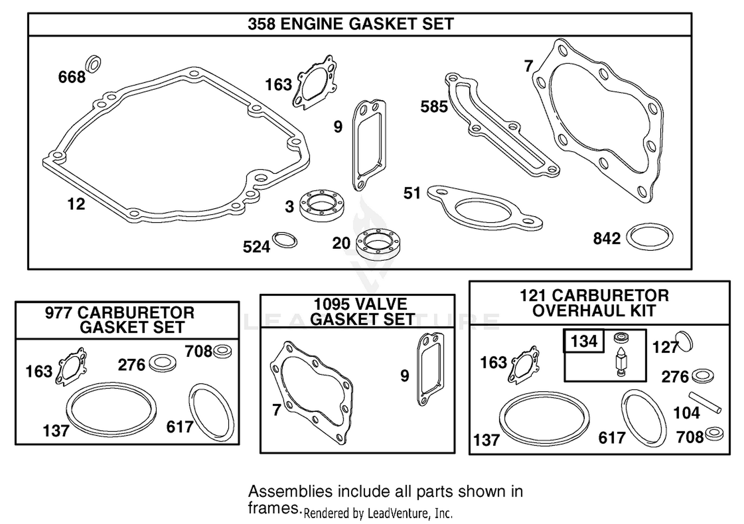 Engine Briggs  Stratton Model 12f802-1769-B1 9