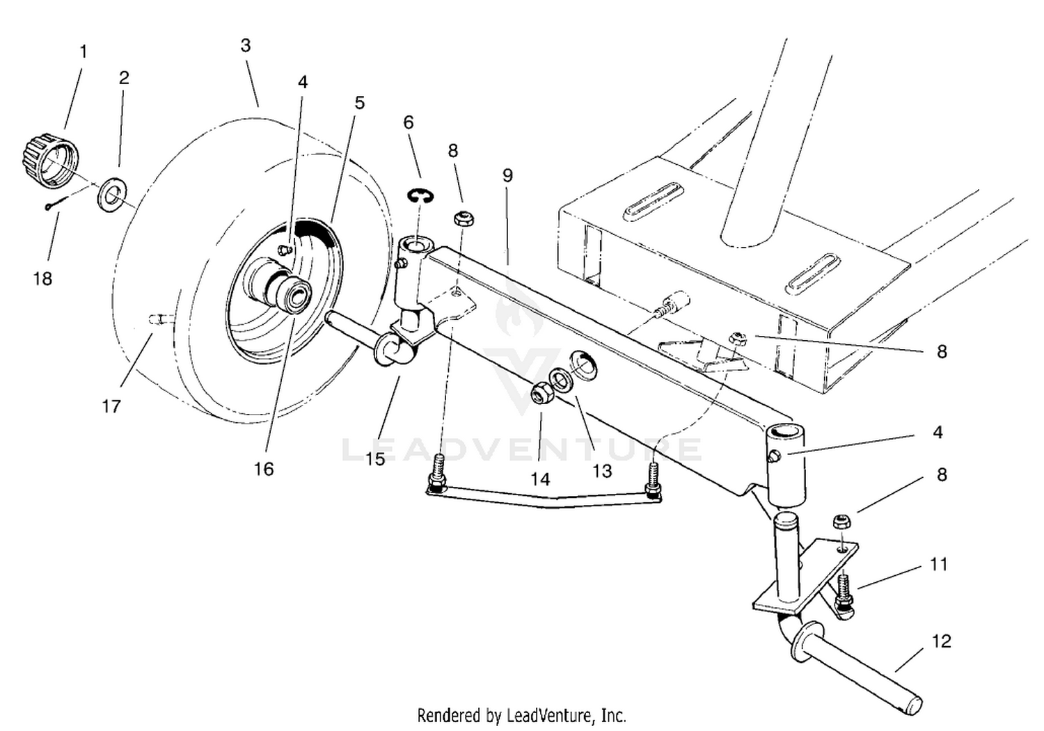 Front Axle Assembly