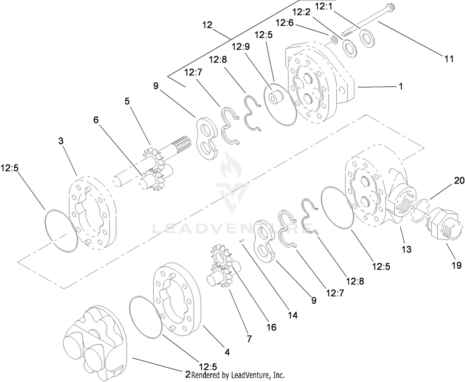 Gear Pump Assembly No. 95-8601