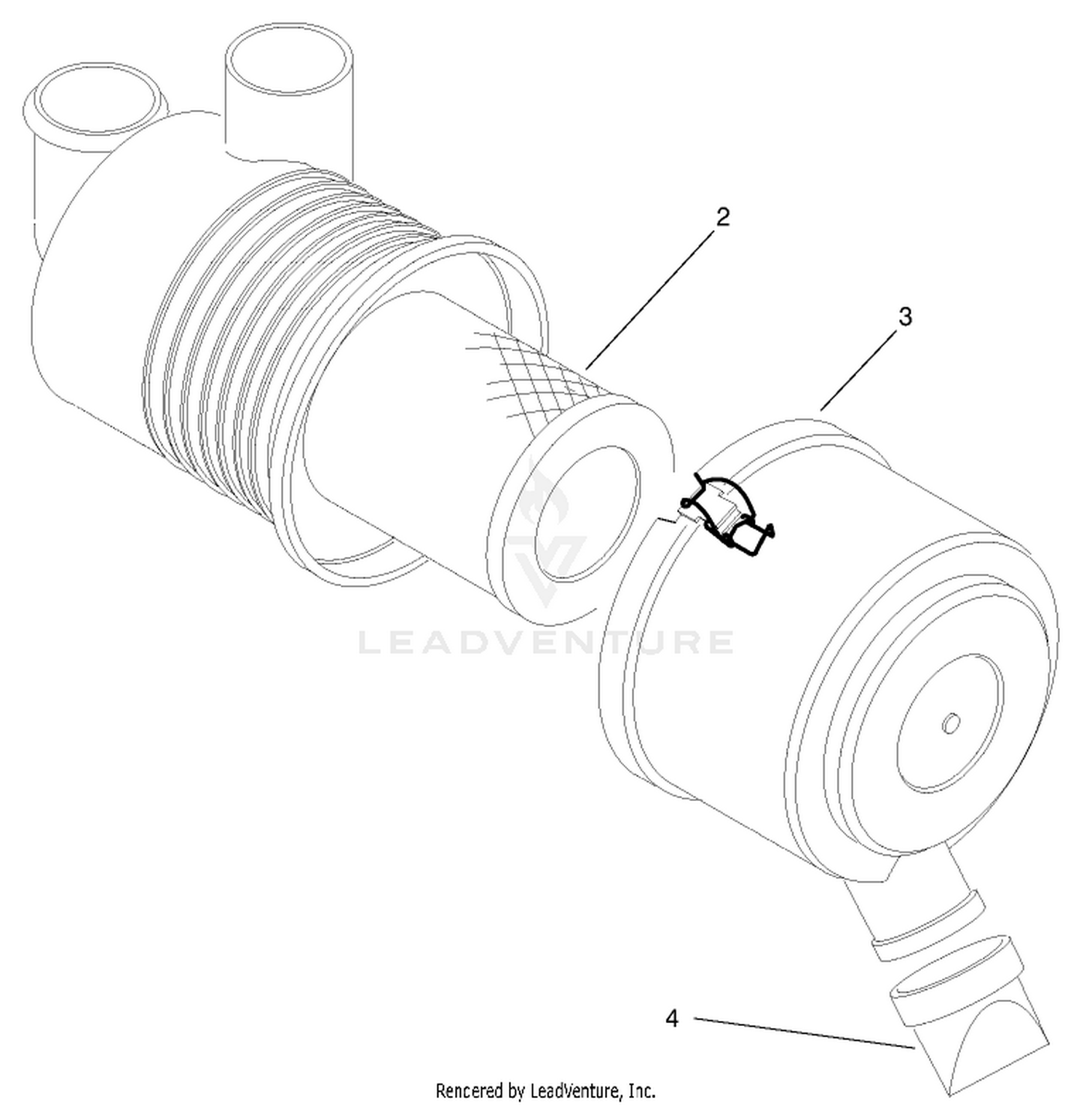 Air Cleaner Assembly No. 99-7120