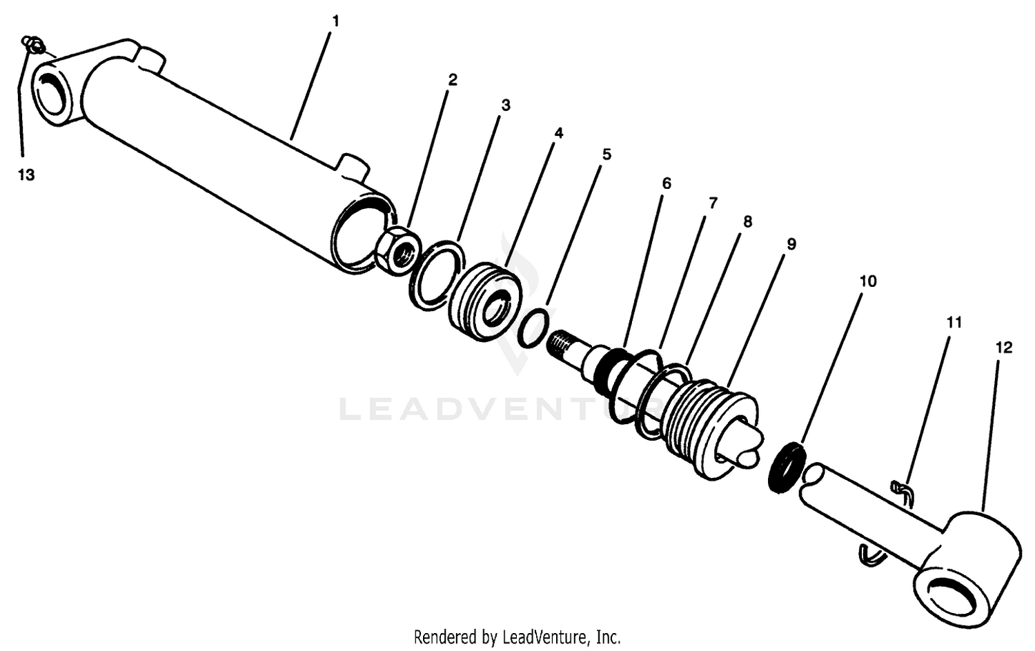 Hydraulic Cylinder No. 85-9880