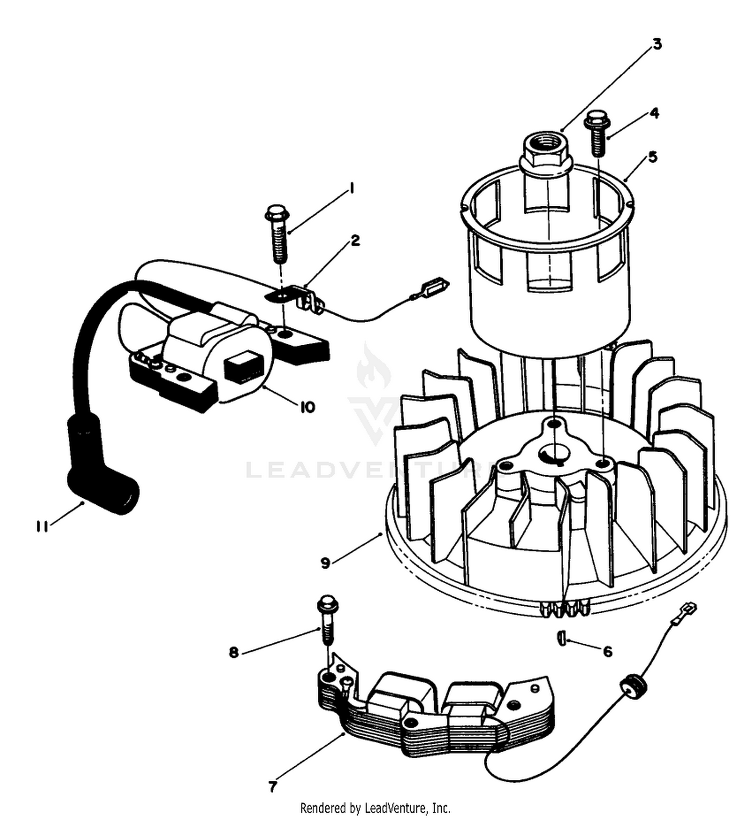 Magneto  Flywheel Assembly