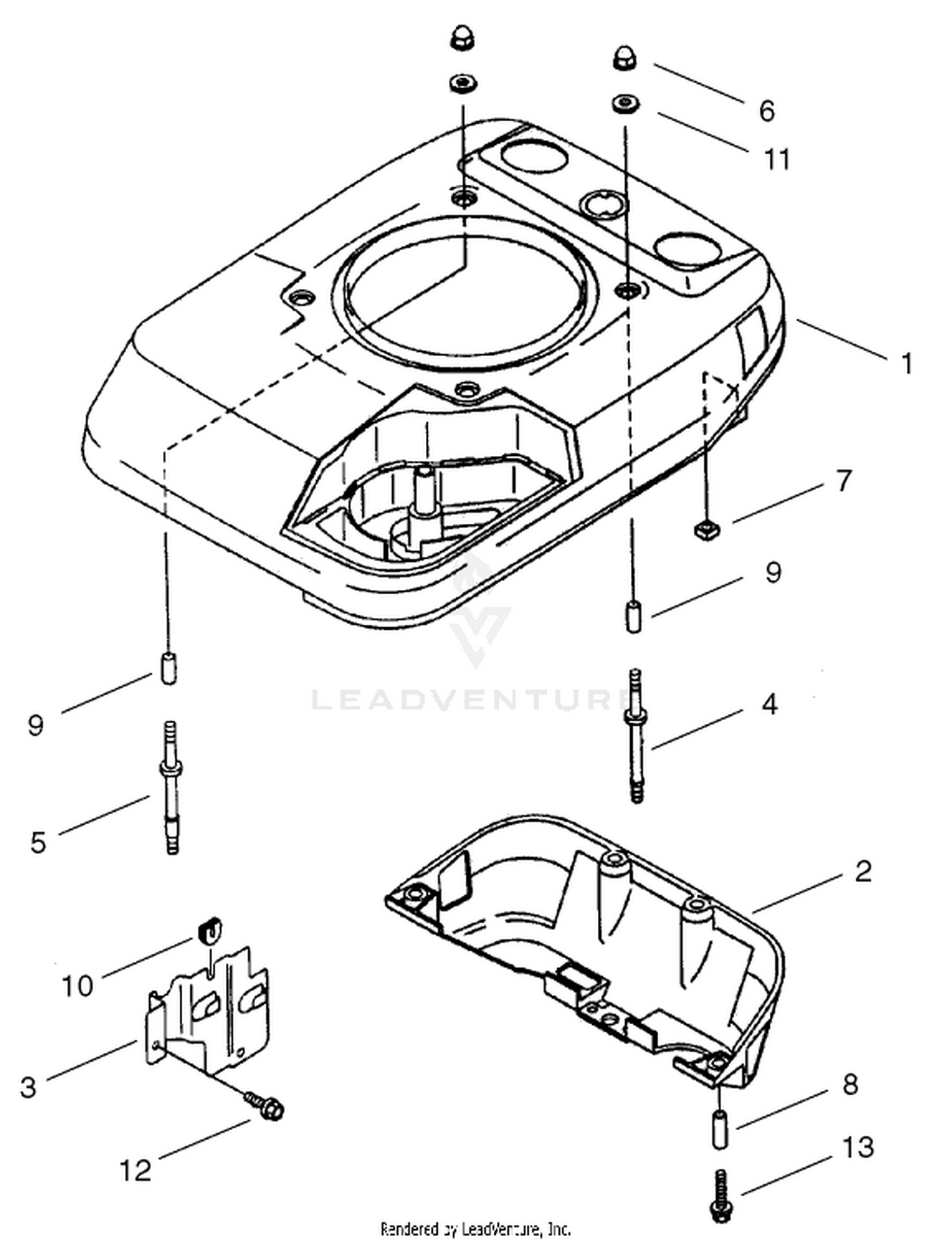 Cover/cooling Assembly
