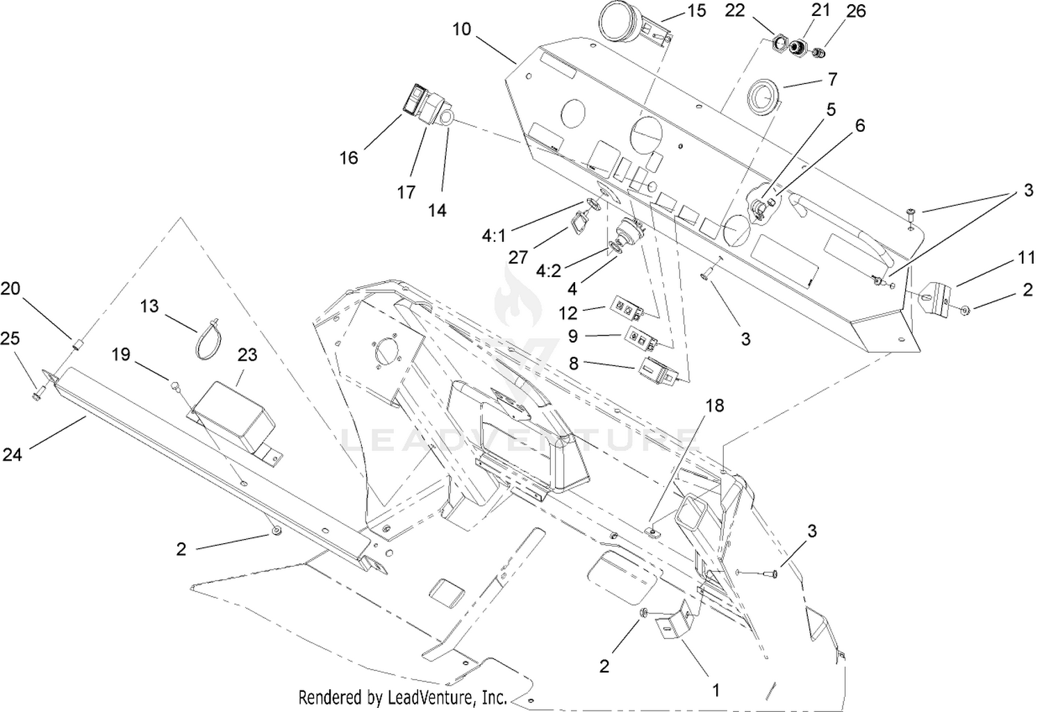 Dash and Instrument Assembly