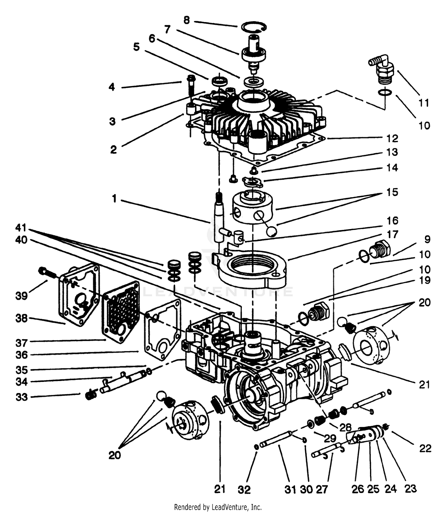 Transmission Eaton Model 751-045