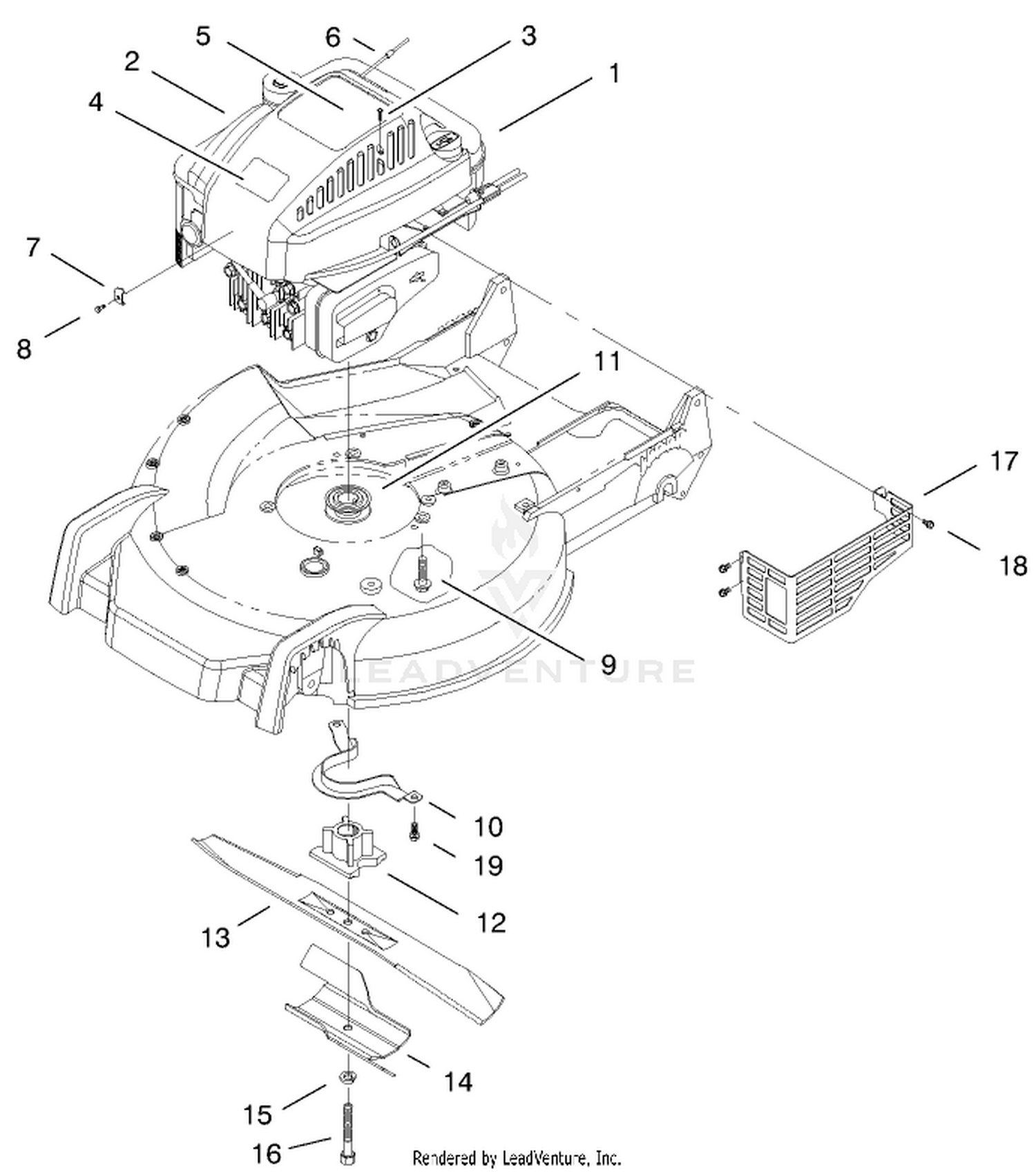Engine  Blade Assembly