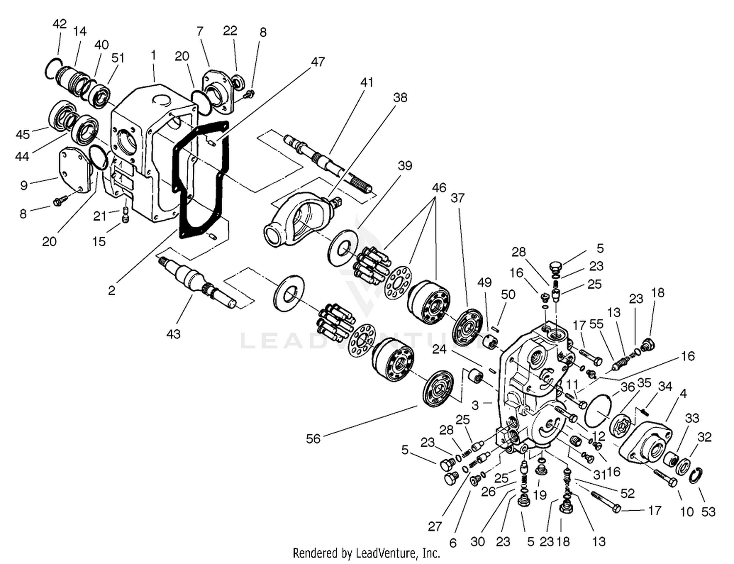 Transmission Assembly No. 75-0012