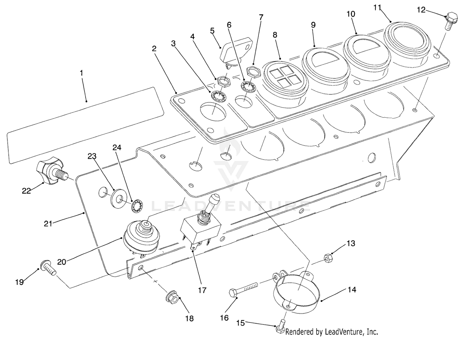Gage Panel Assembly