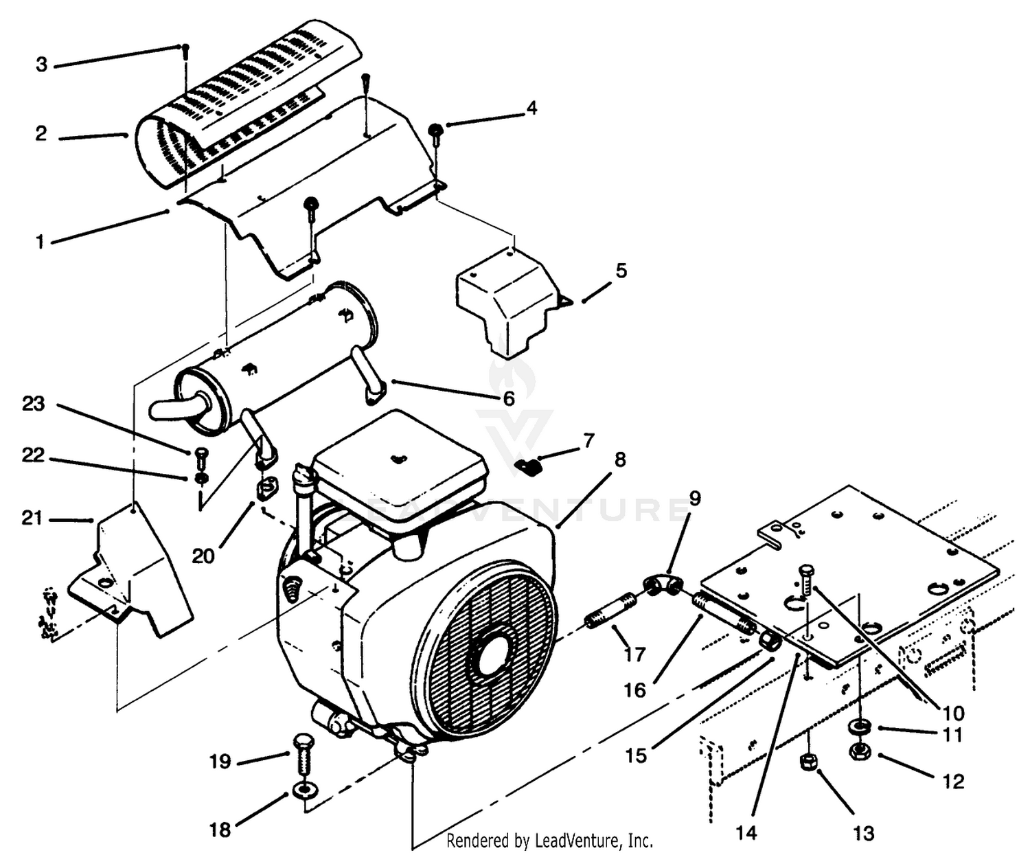 Engine And Exhaust