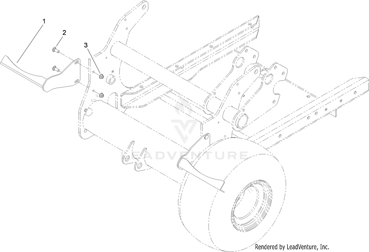 Tire Scraper Assembly (Model 09225)
