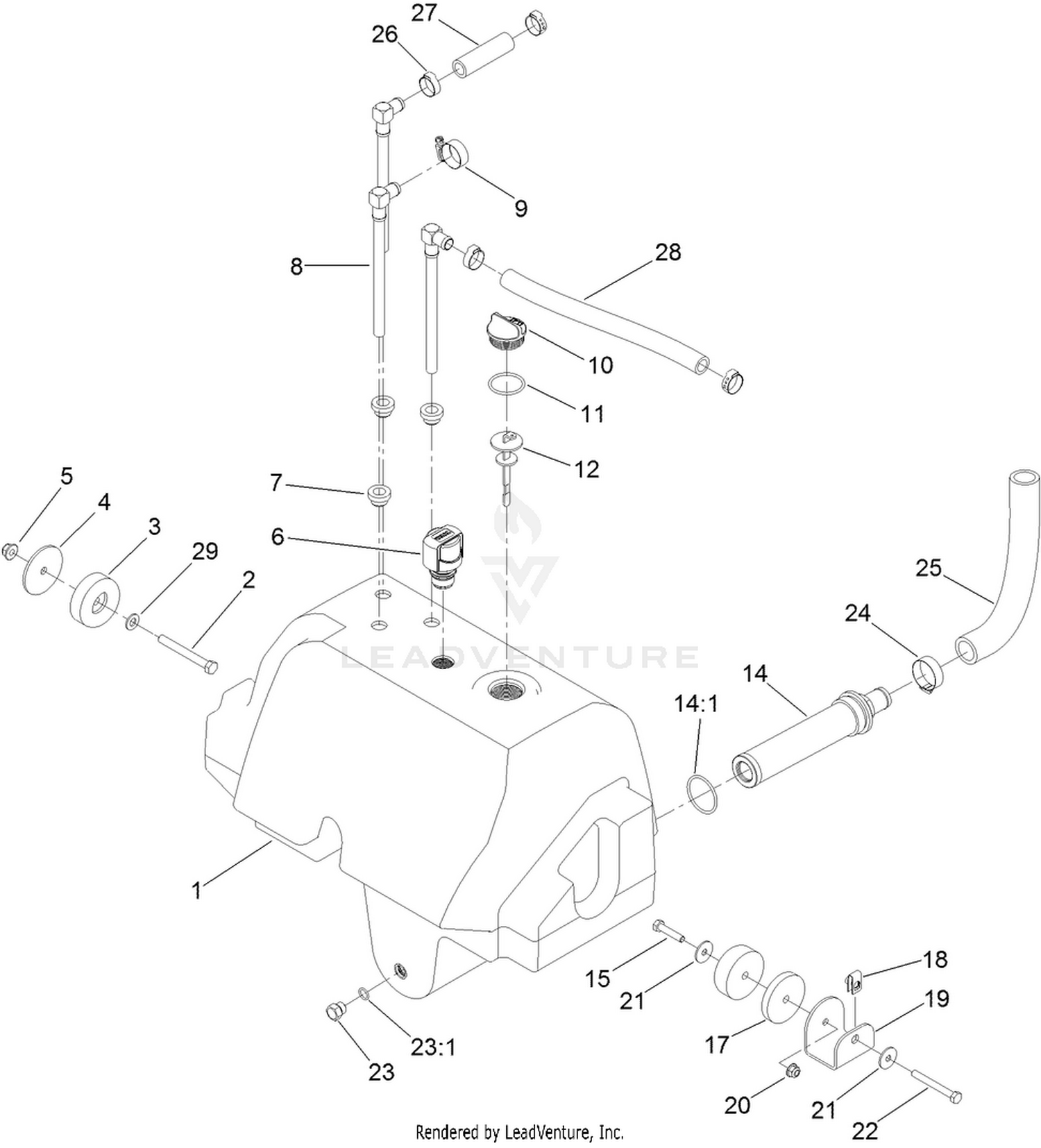 Hydraulic Reservoir Assembly