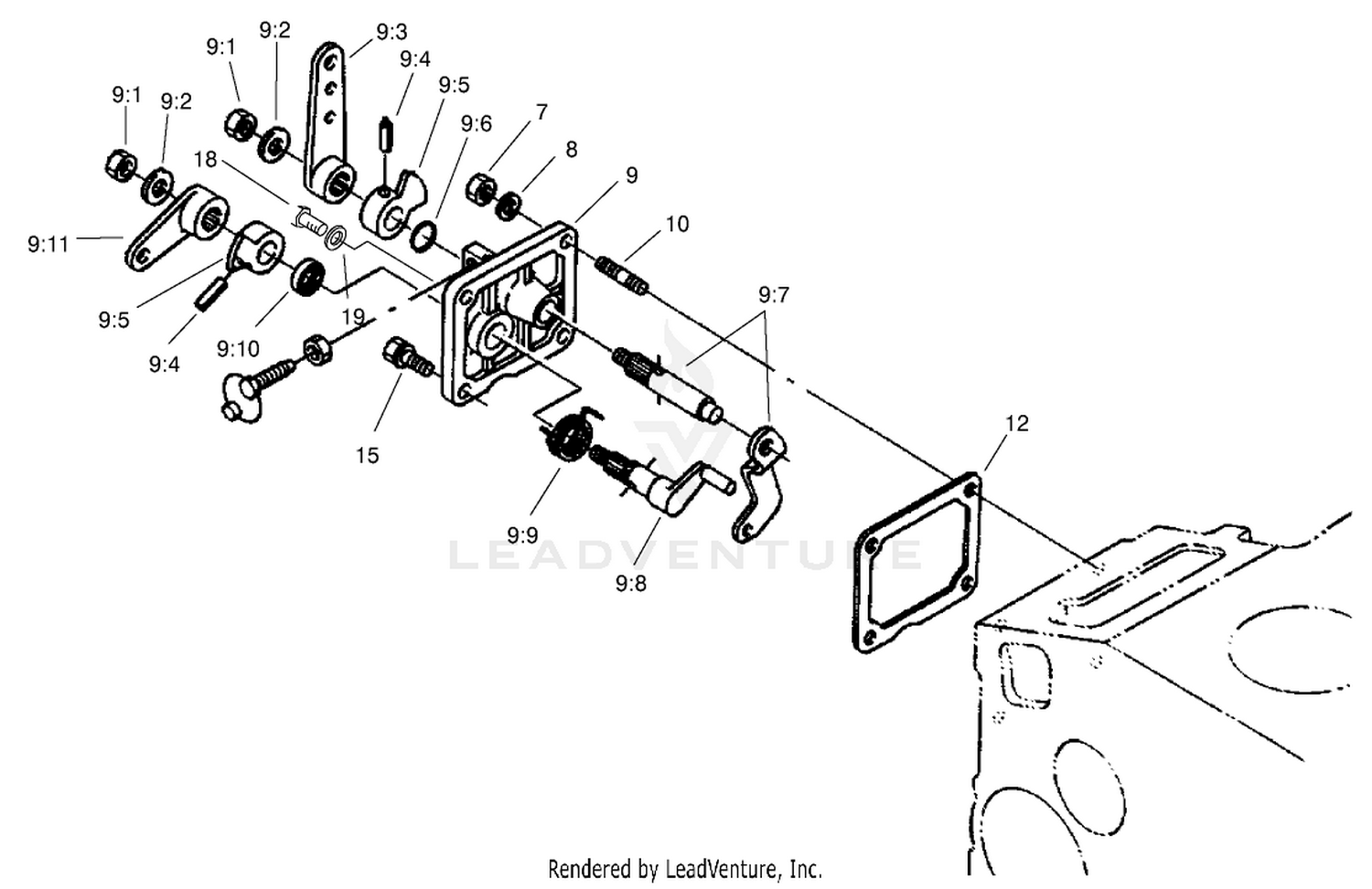 Speed Control Plate Assembly