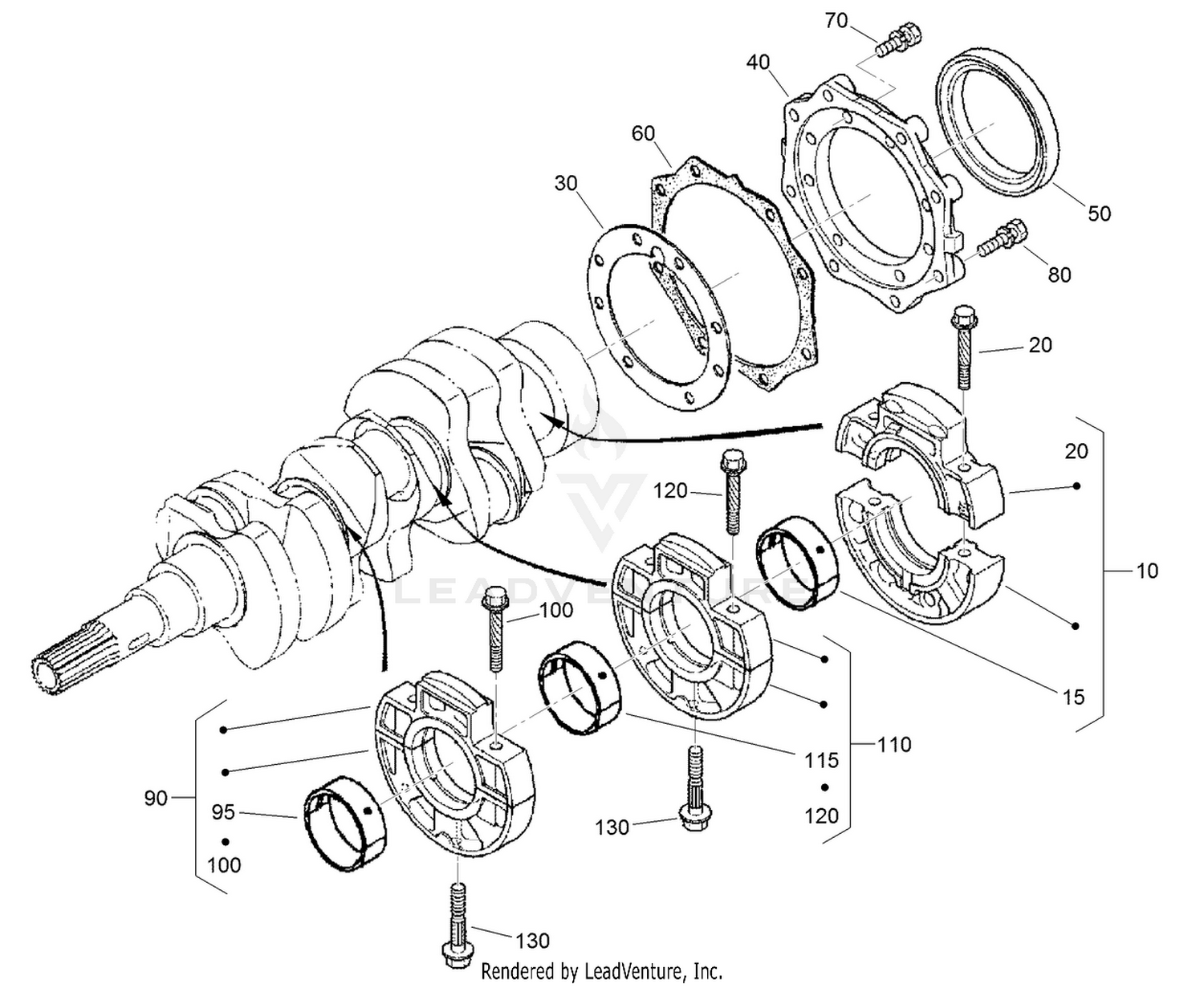 Main Bearing Case Assembly