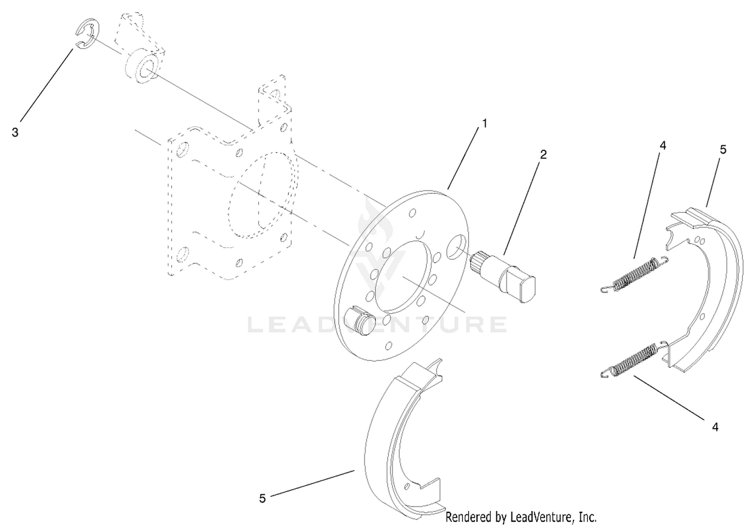 Brake Assembly No. 104-7705